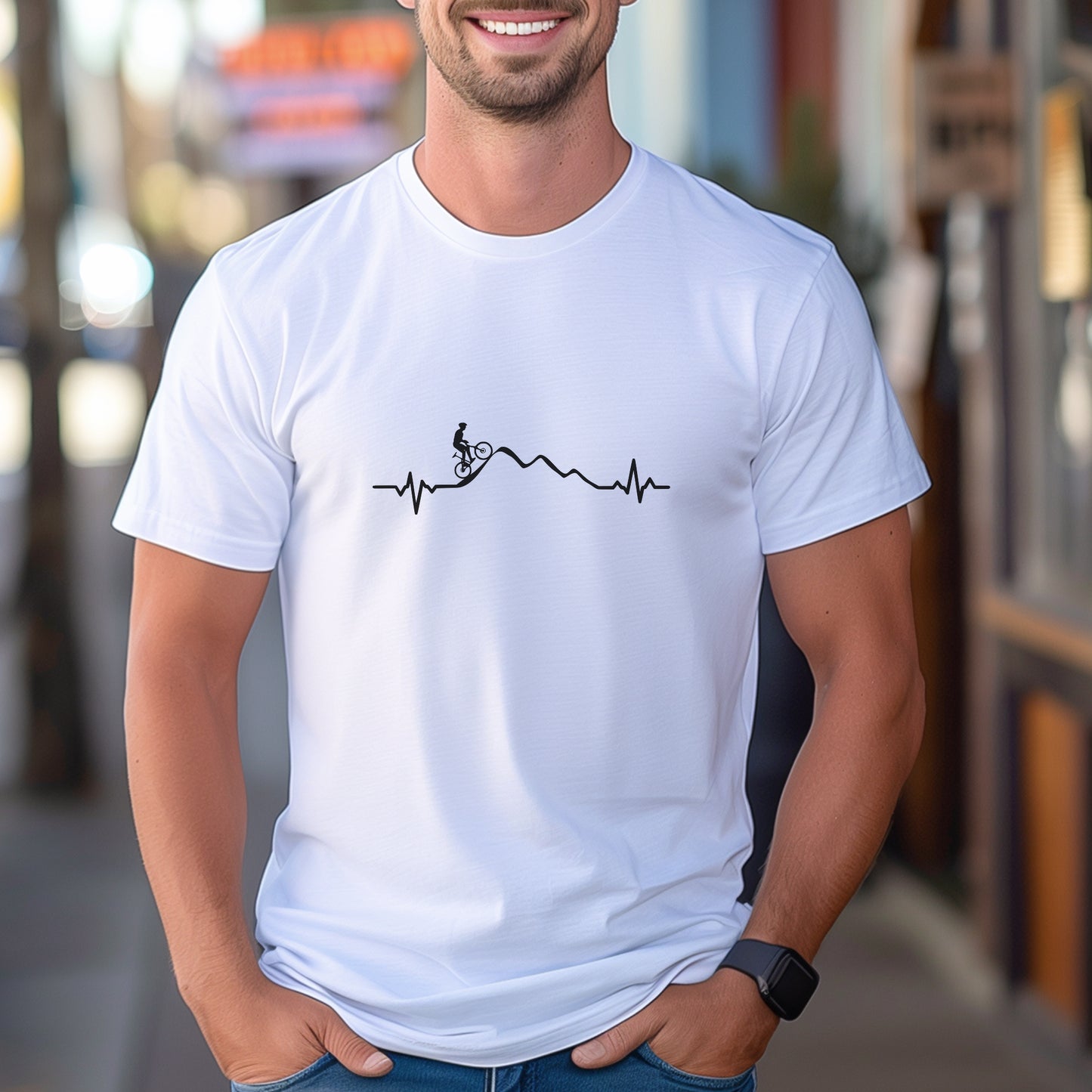 MTB Heart Beat Tee