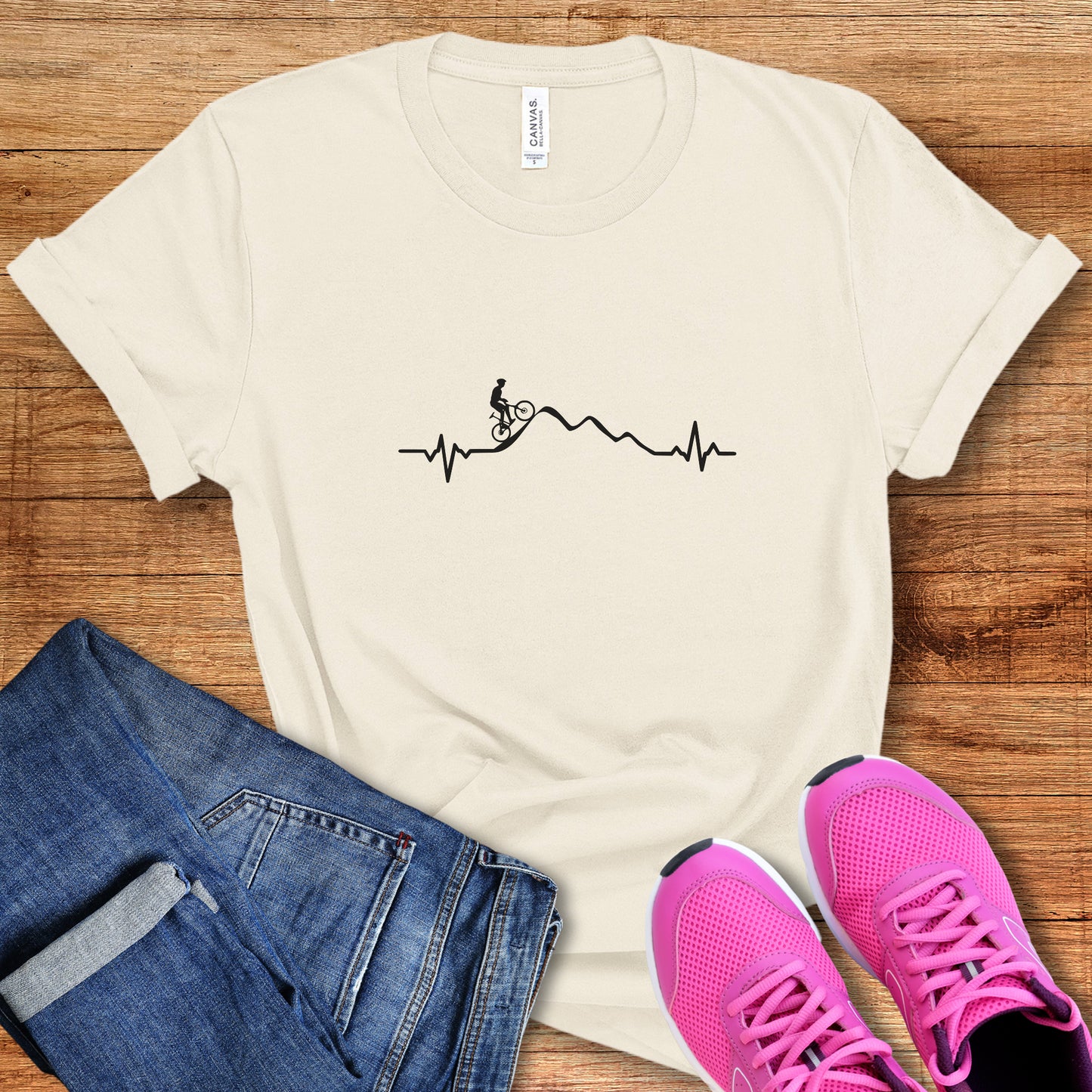 MTB Heart Beat Tee