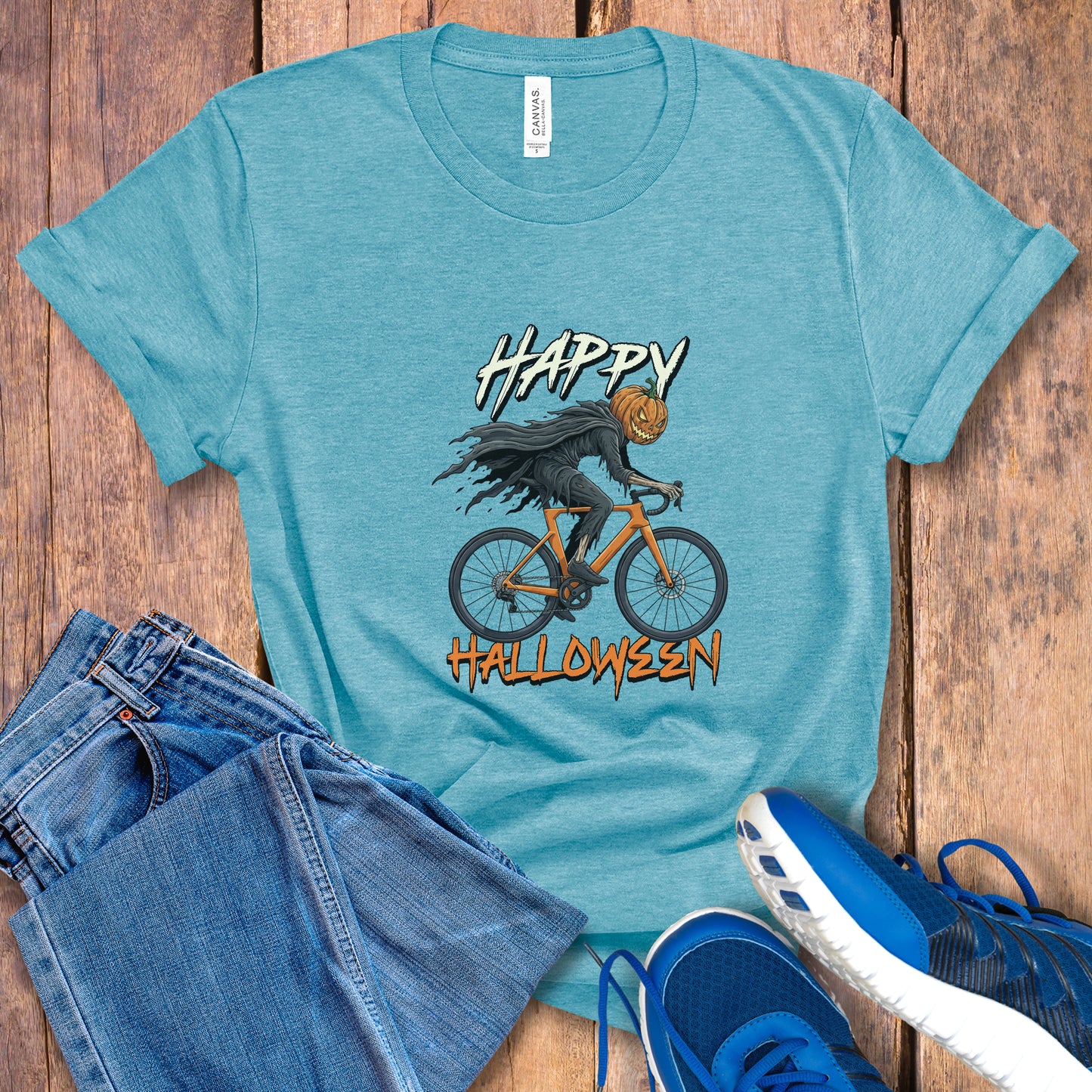 Happy Halloween Biker Tee