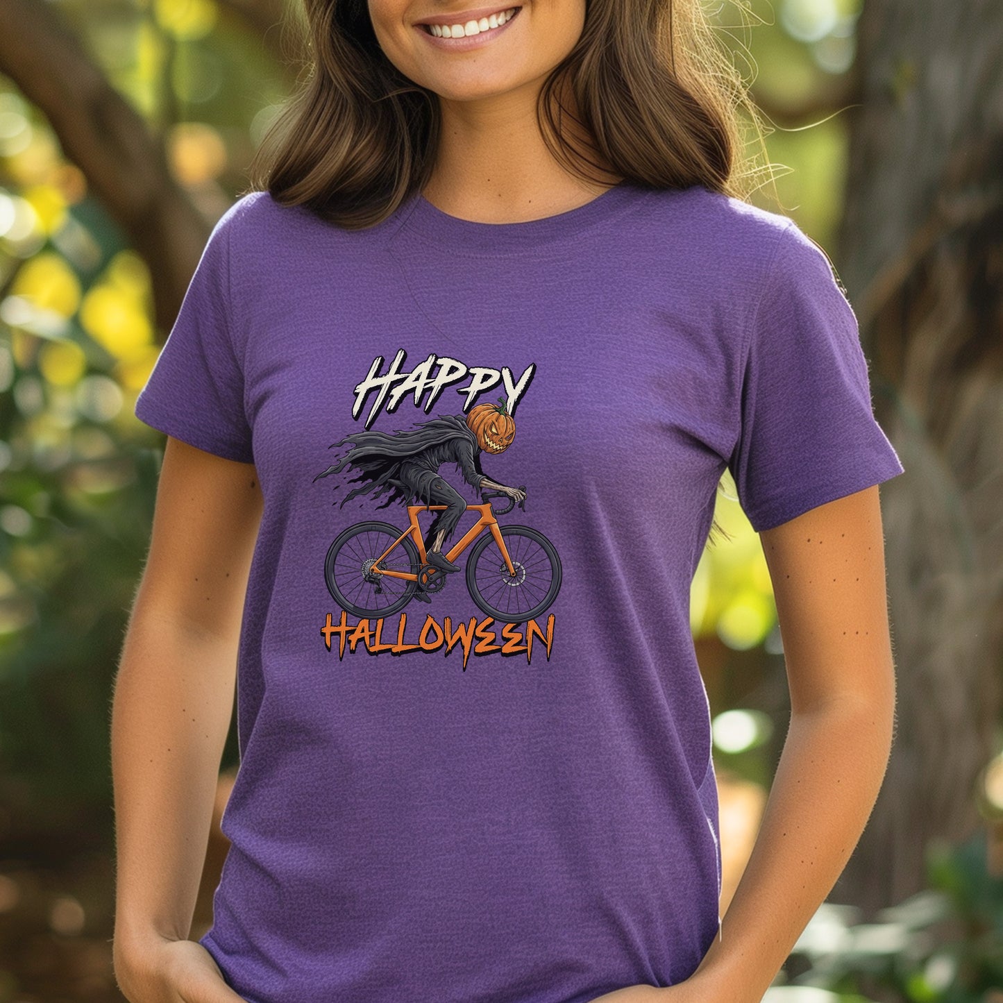Happy Halloween Biker Tee