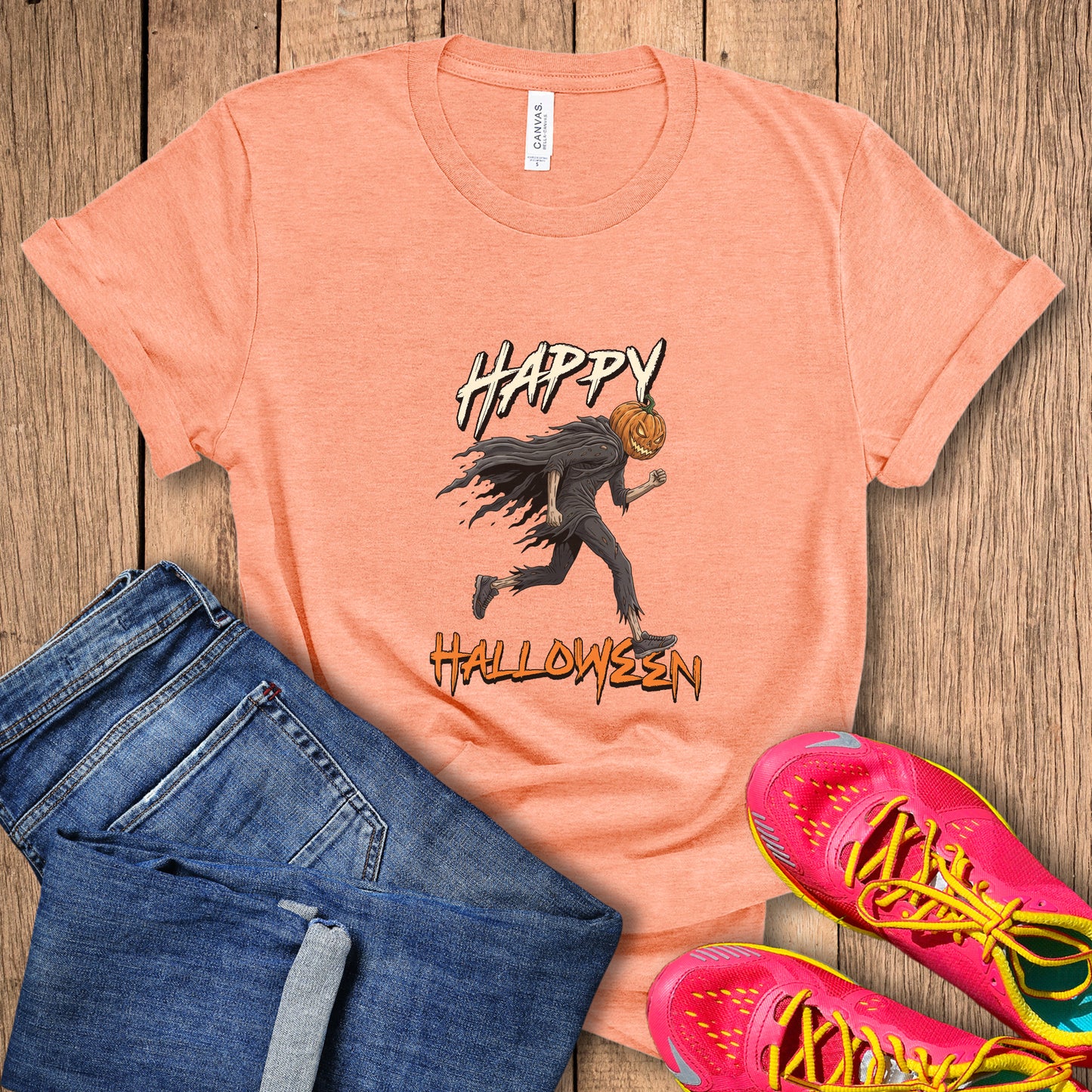 Happy Halloween Runner Tee