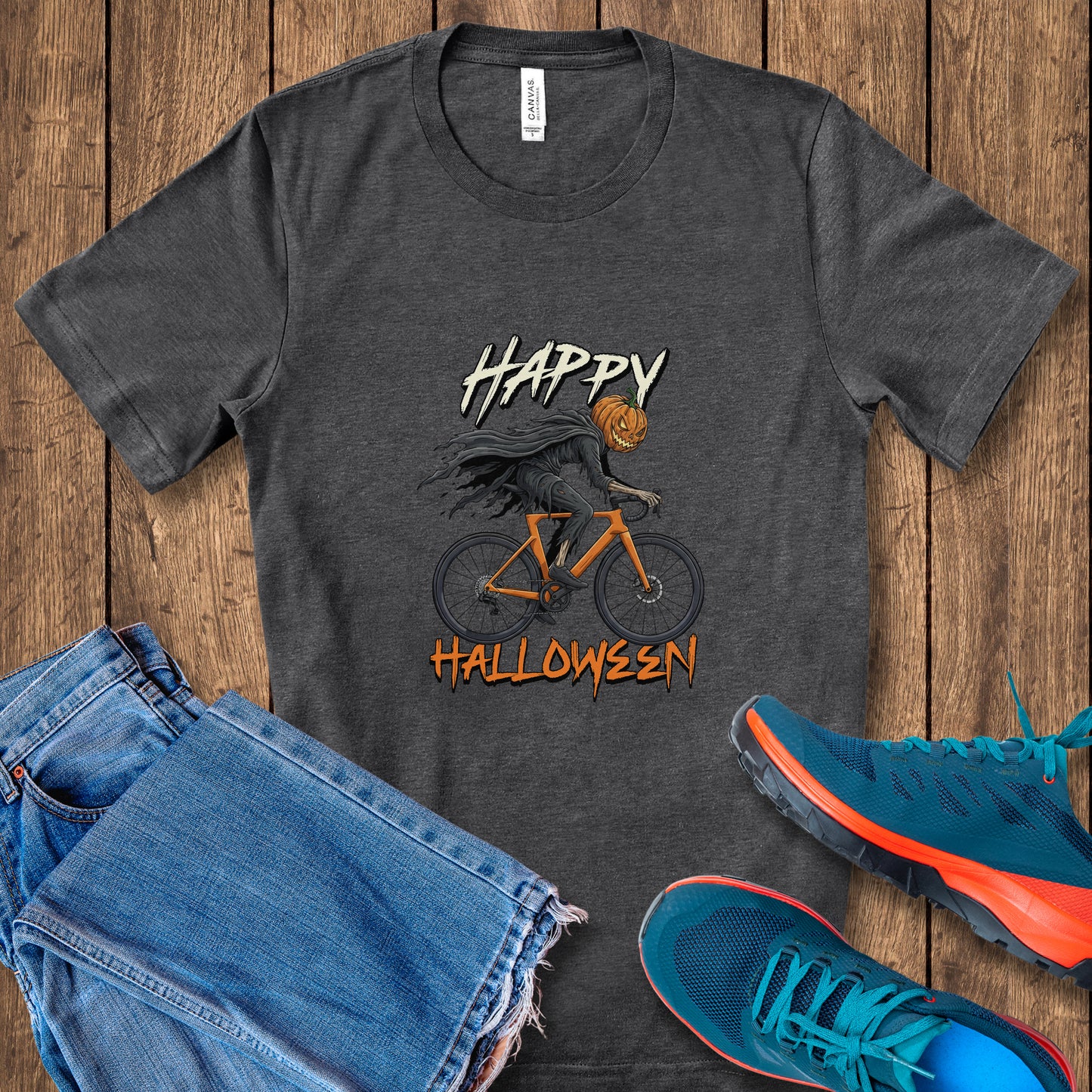 Happy Halloween Biker Tee