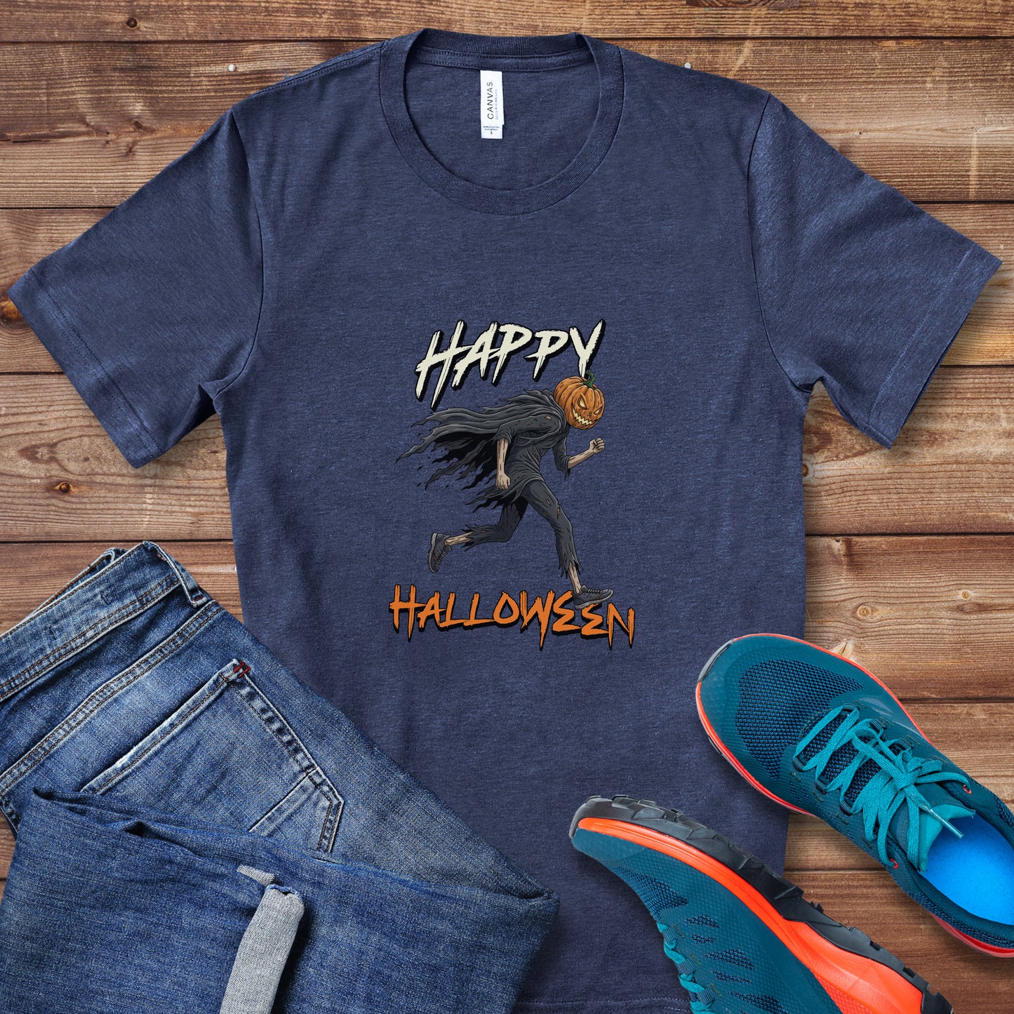 Happy Halloween Runner Tee