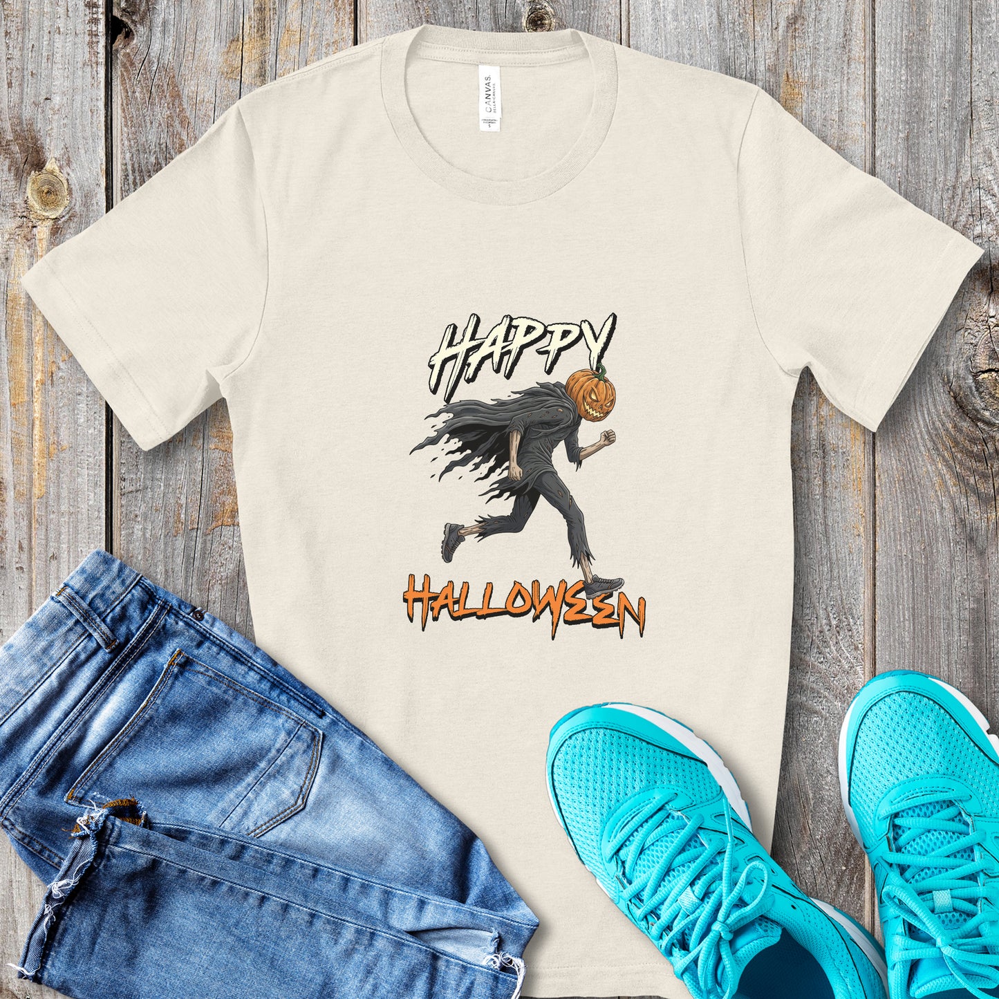 Happy Halloween Runner Tee