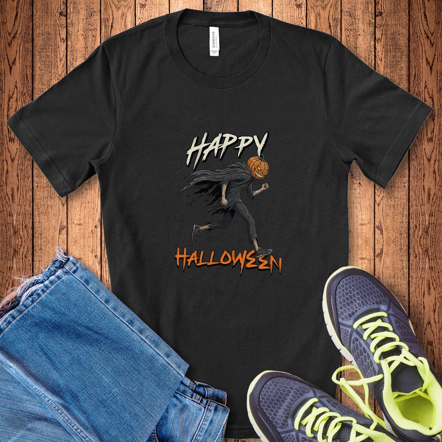 Happy Halloween Runner Tee