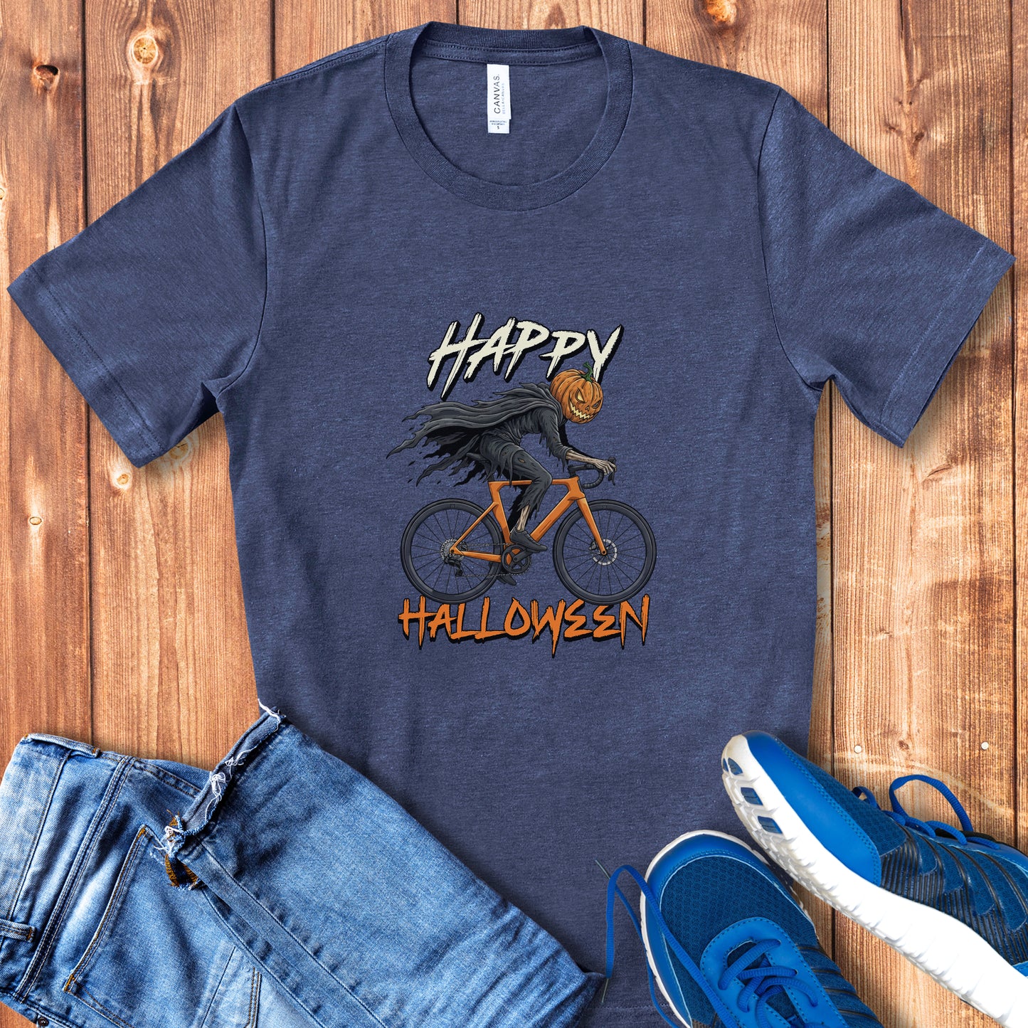 Happy Halloween Biker Tee