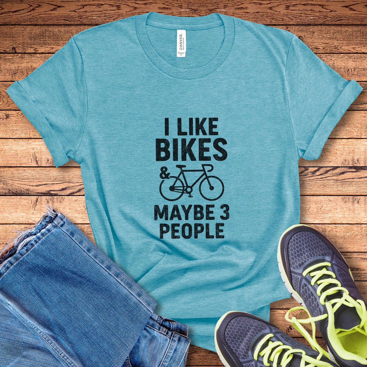 Bikes & 3 People Tee