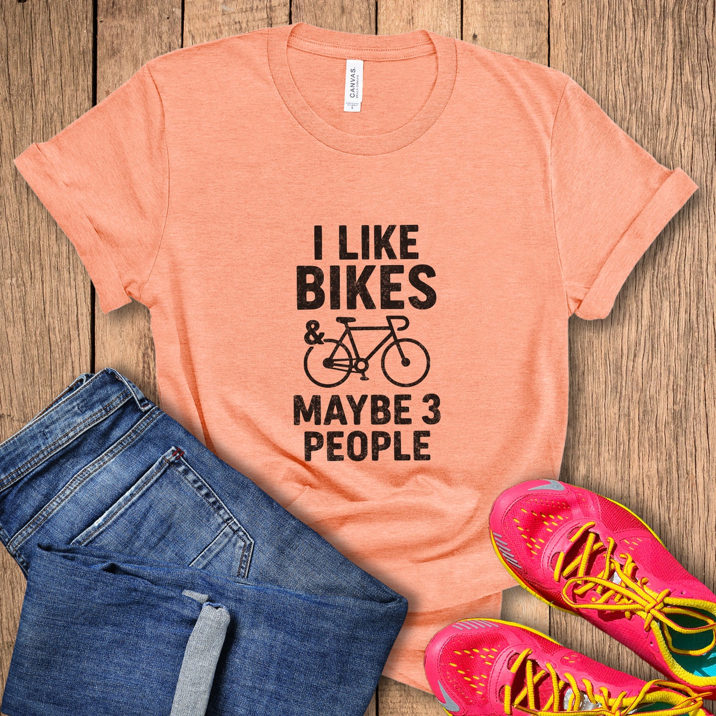 Bikes & 3 People Tee