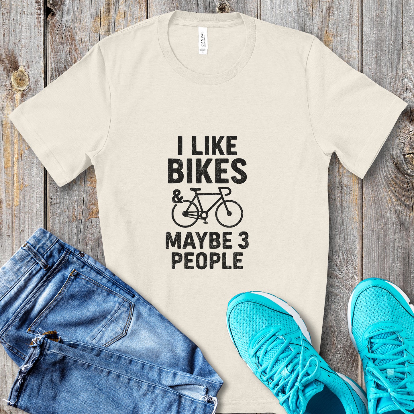 Bikes & 3 People Tee