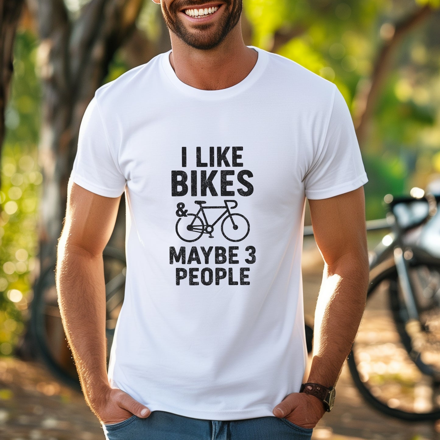 Bikes & 3 People Tee