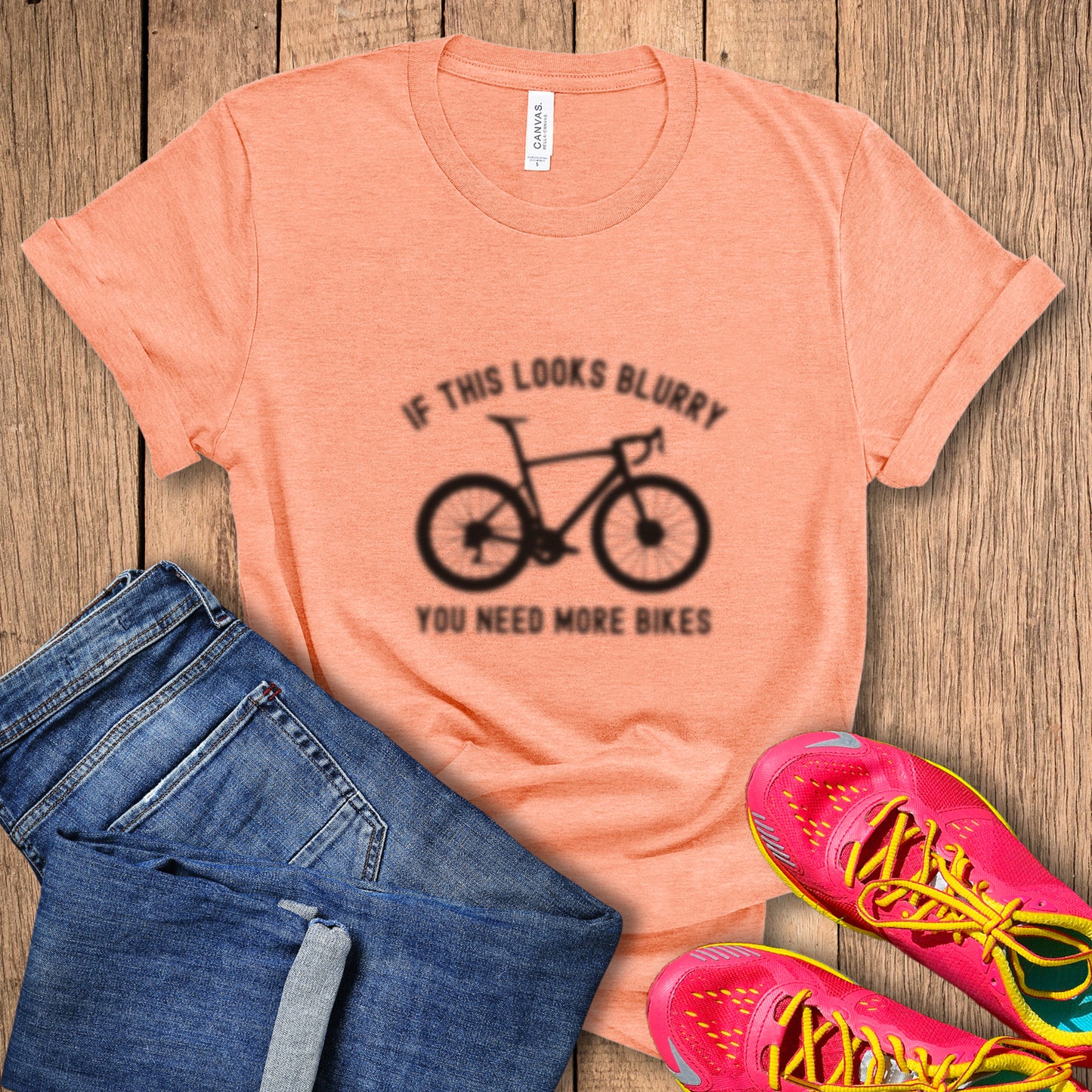 Blurry Bike Tee
