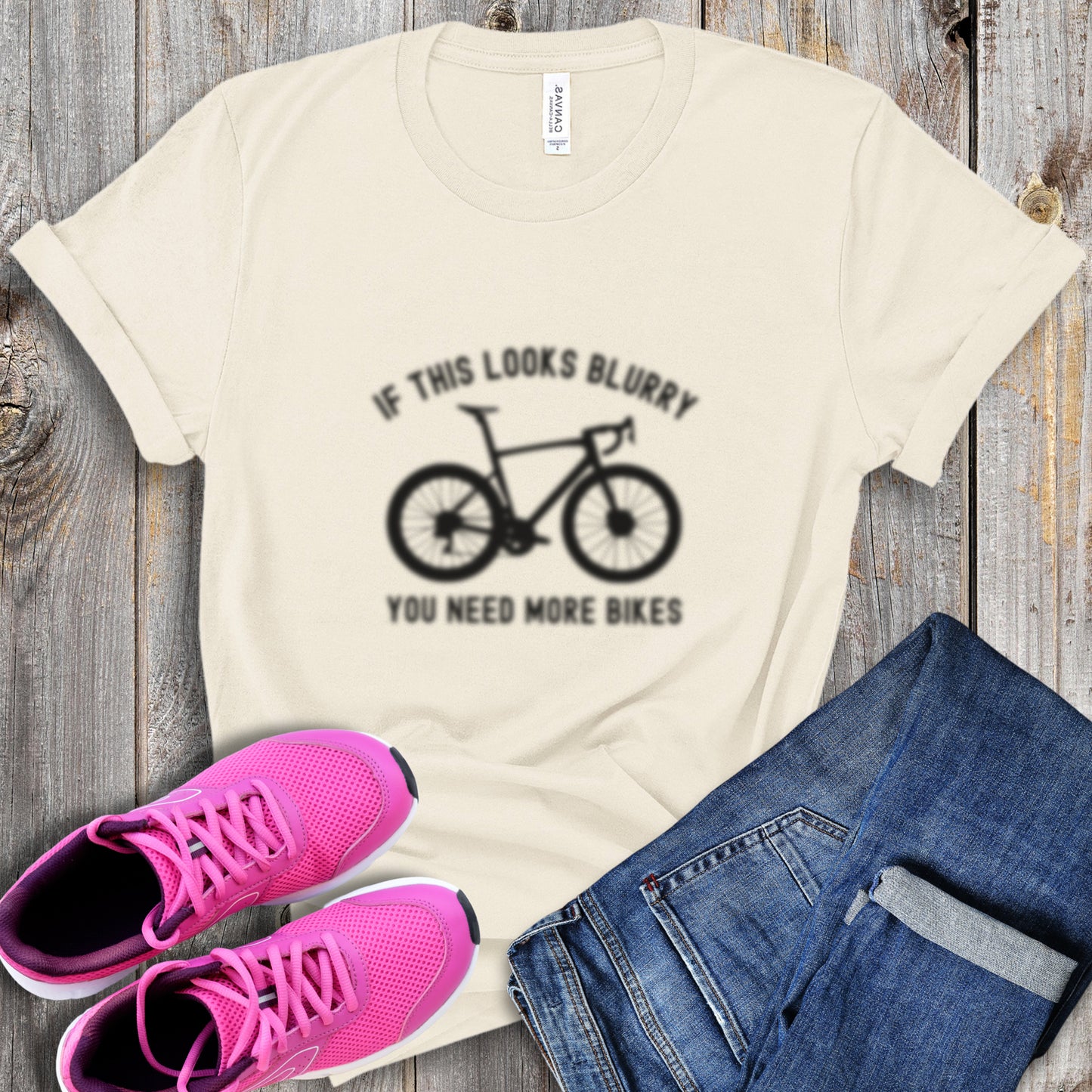 Blurry Bike Tee