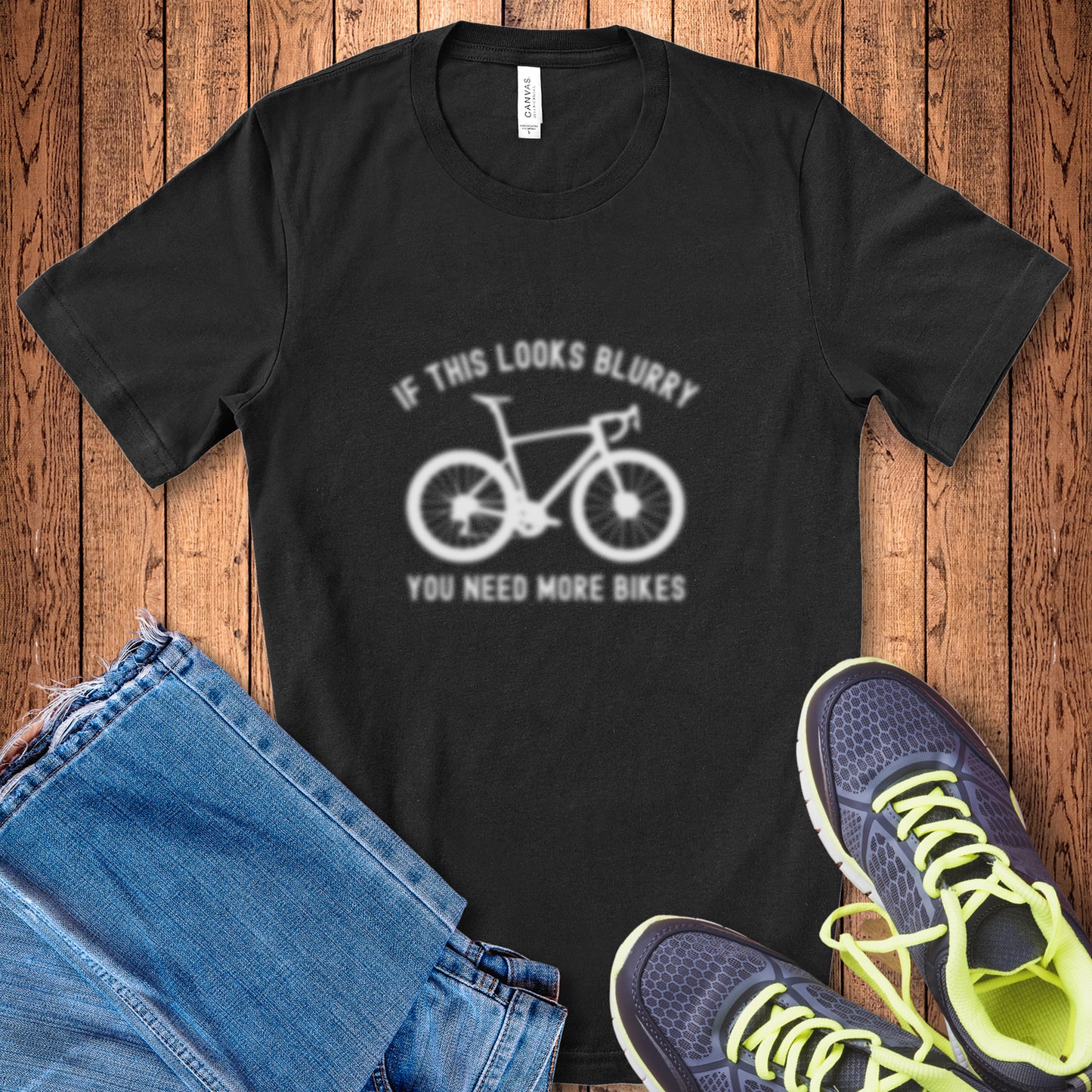 Blurry Bike Tee