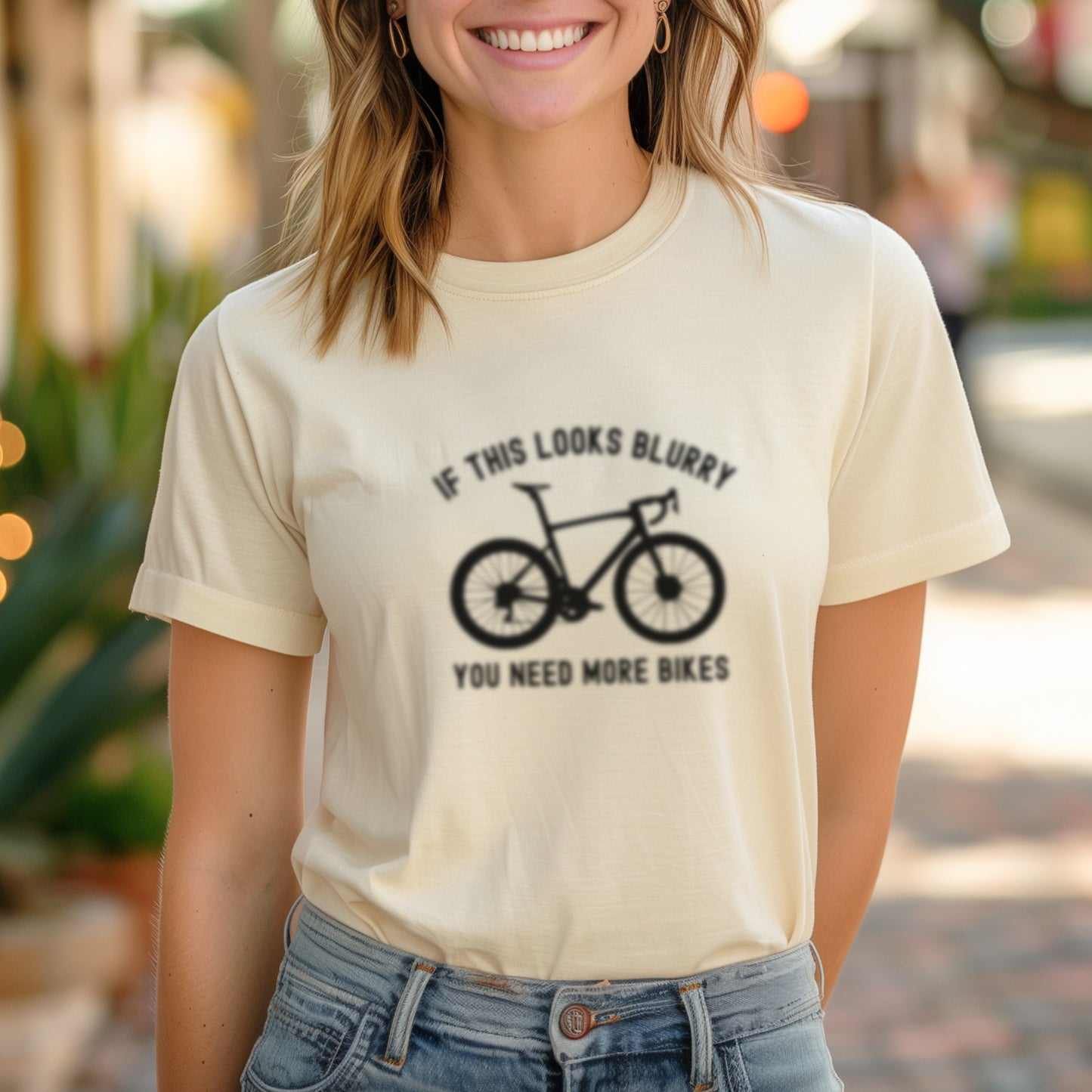 Blurry Bike Tee