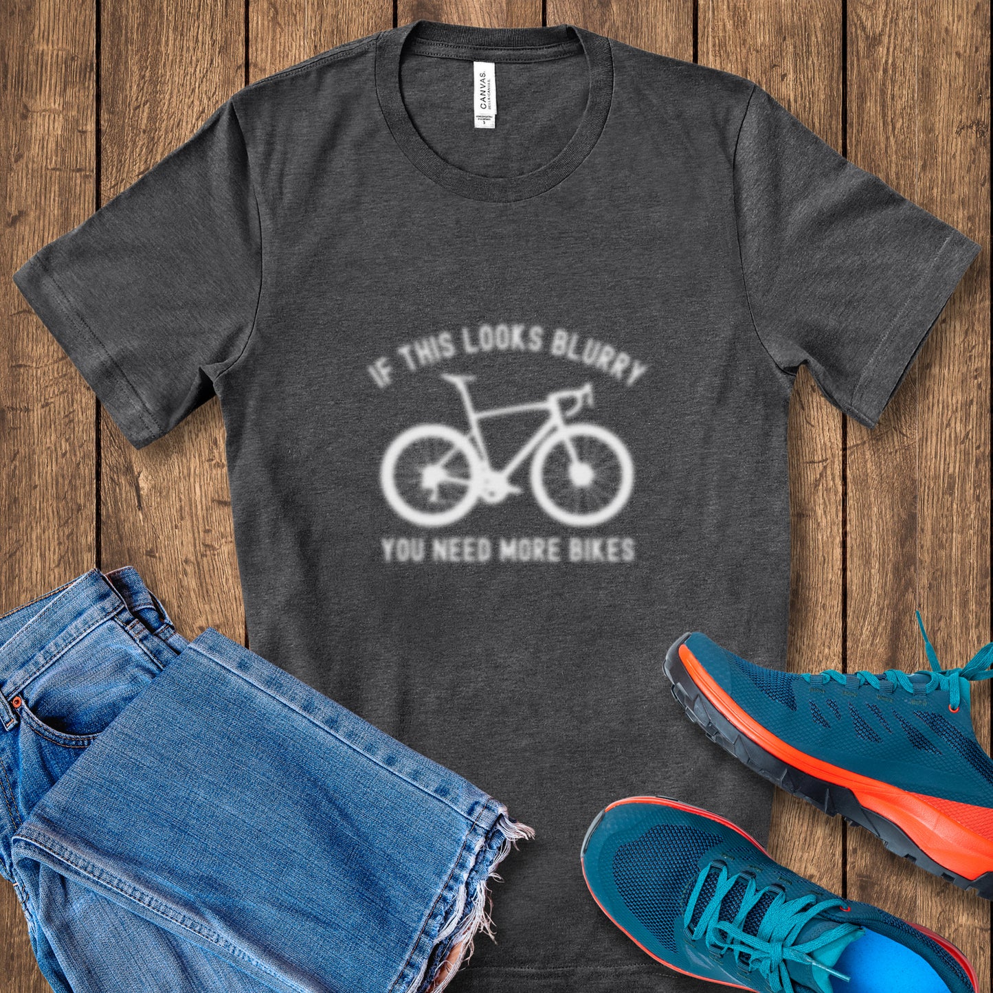 Blurry Bike Tee
