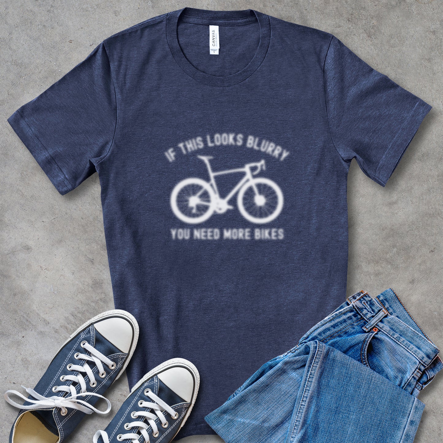 Blurry Bike Tee