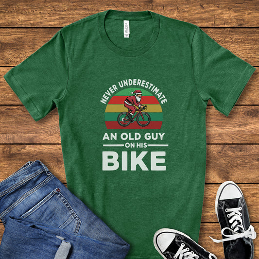 Never Underestimate Santa Road Tee