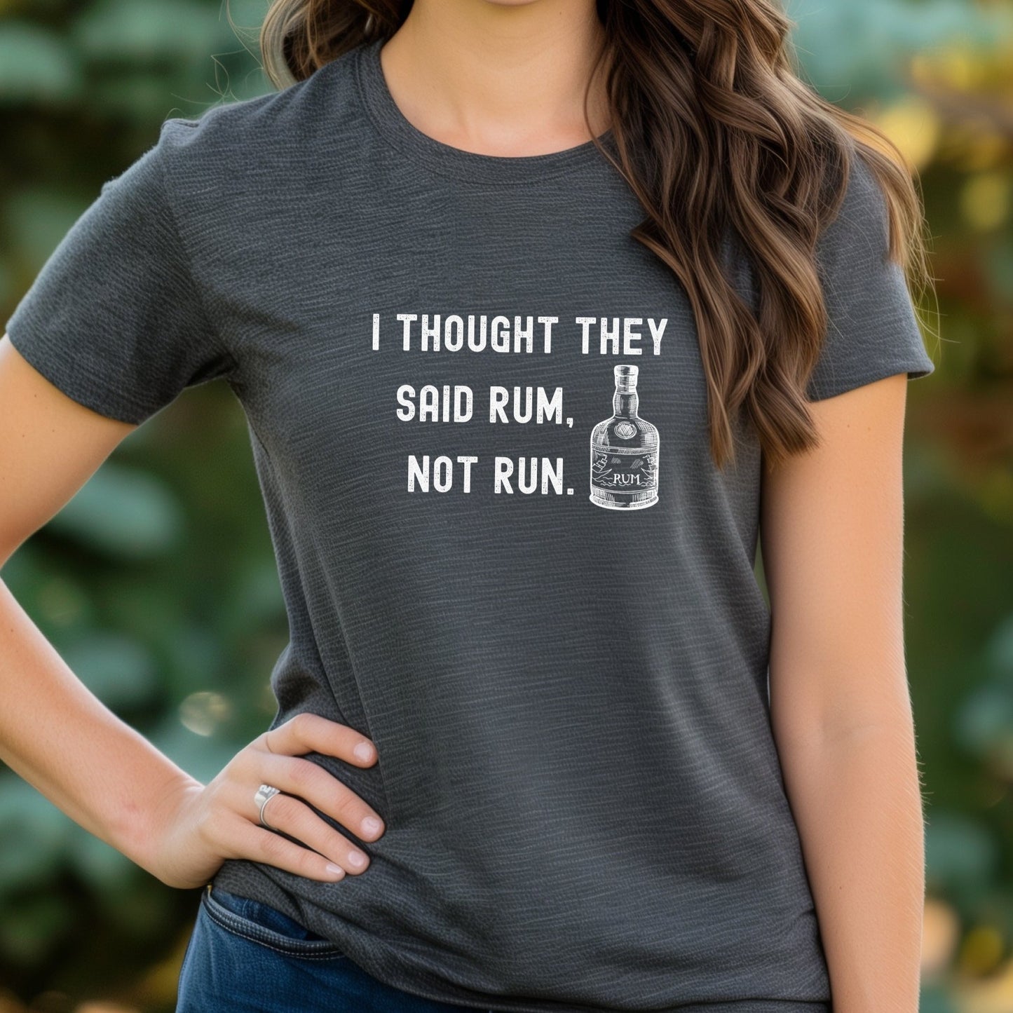 Rum, Not Run Tee