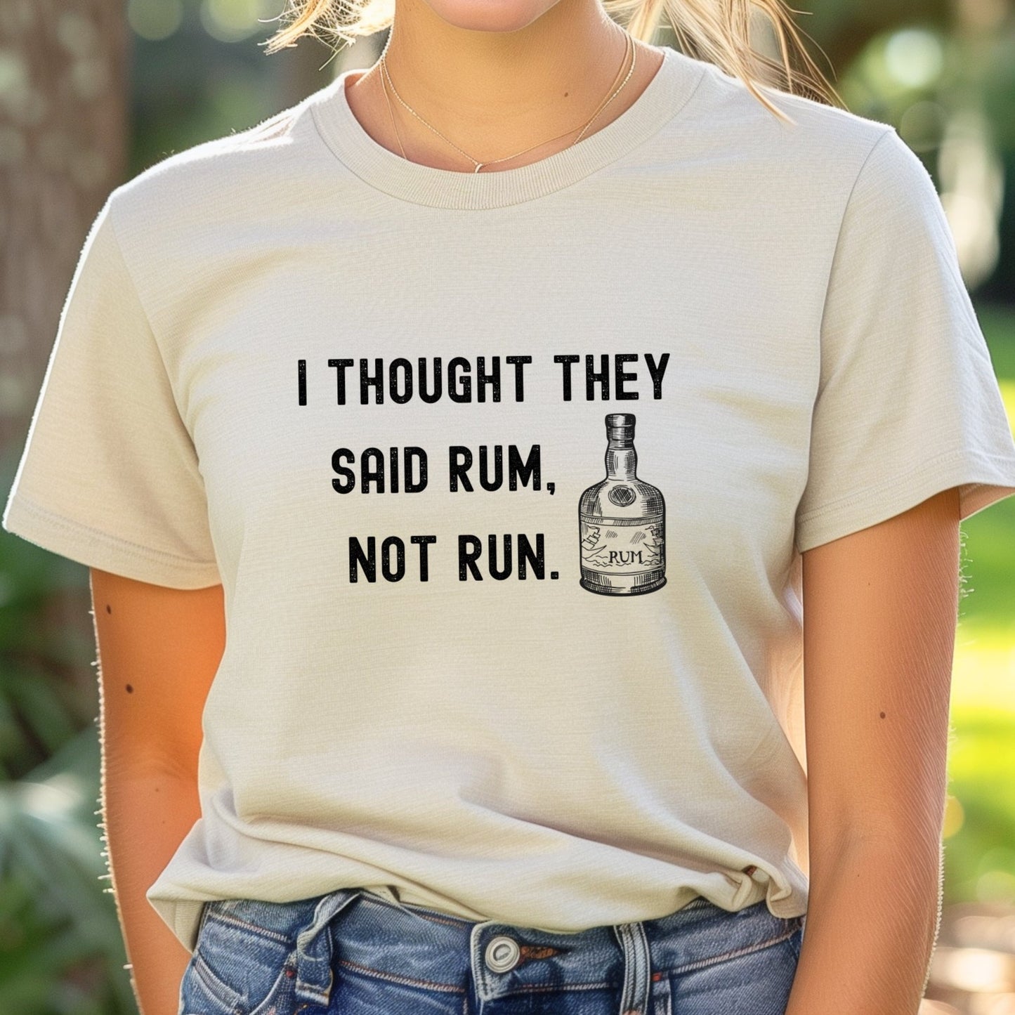 Rum, Not Run Tee