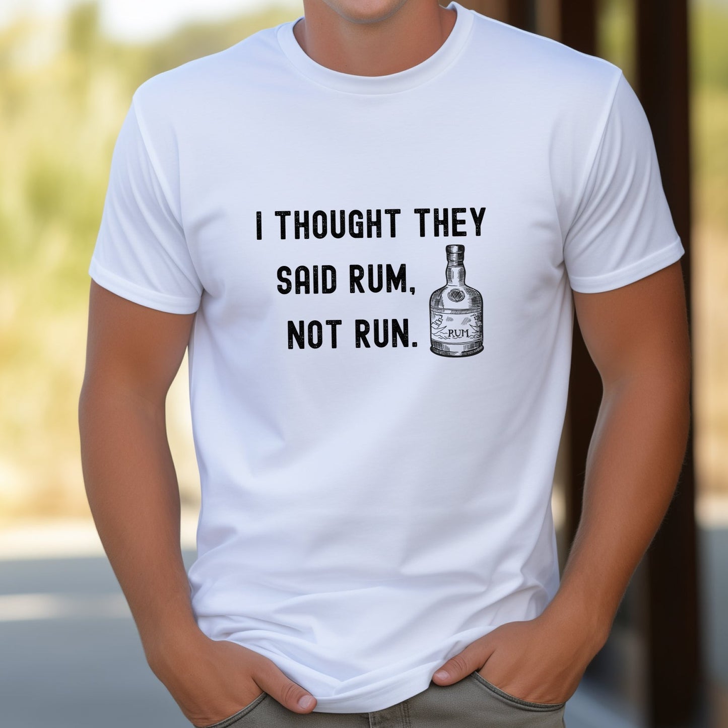 Rum, Not Run Tee