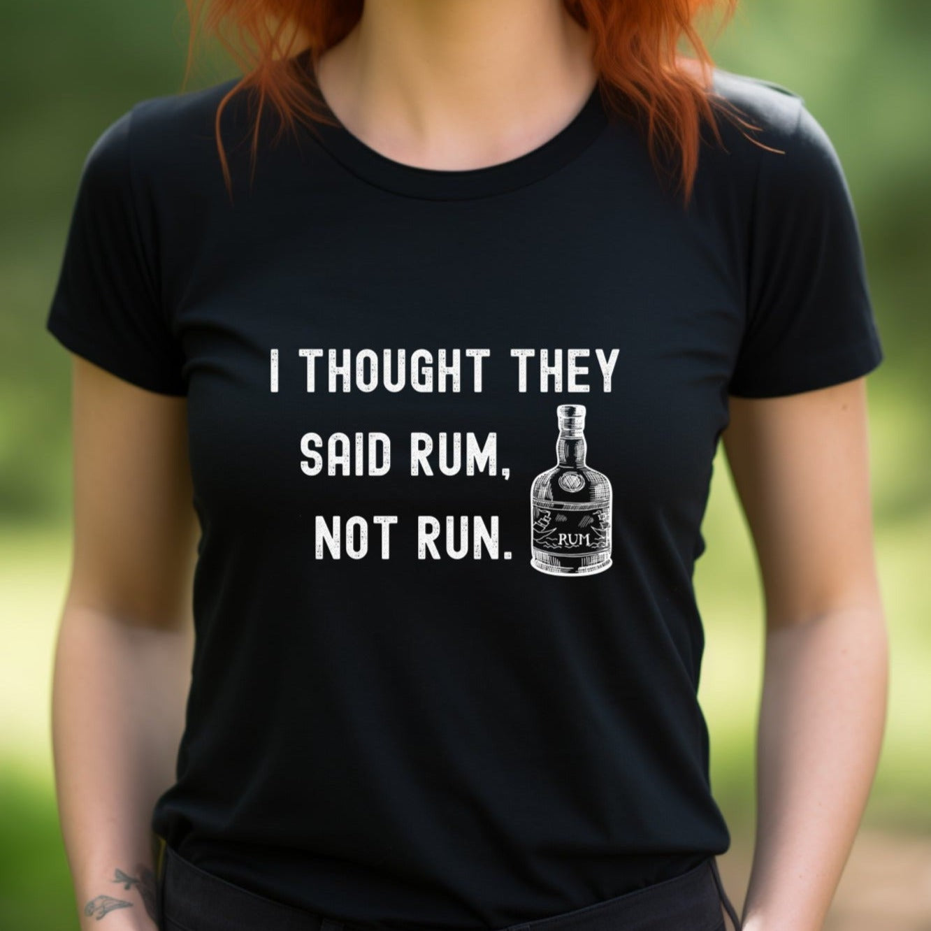 Rum, Not Run Tee