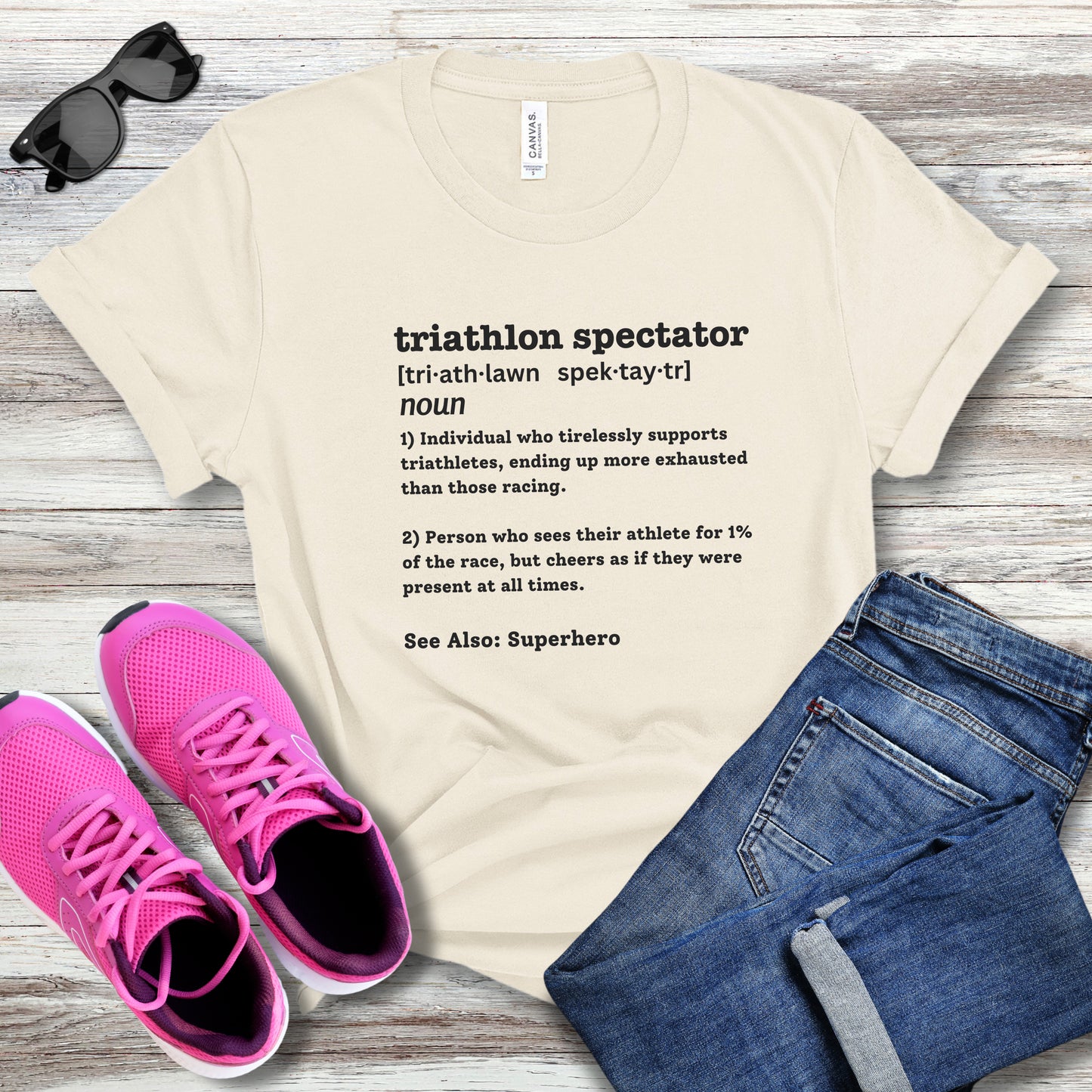 Triathlon Spectator Definition T-Shirt