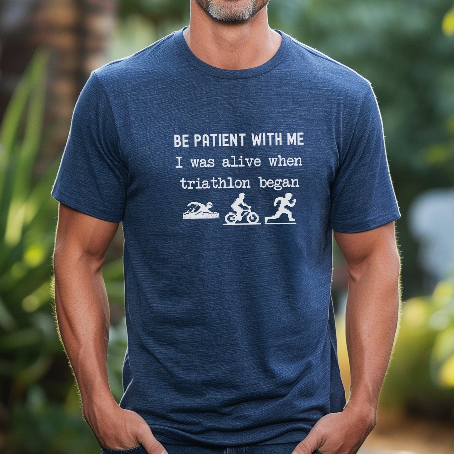 Be Patient With Me Retro Pixels - Tee