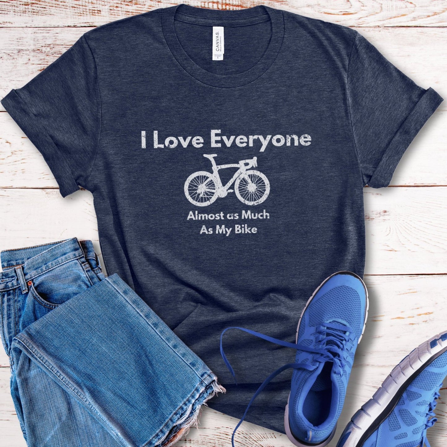 Almost As Much As My Bike - Tee