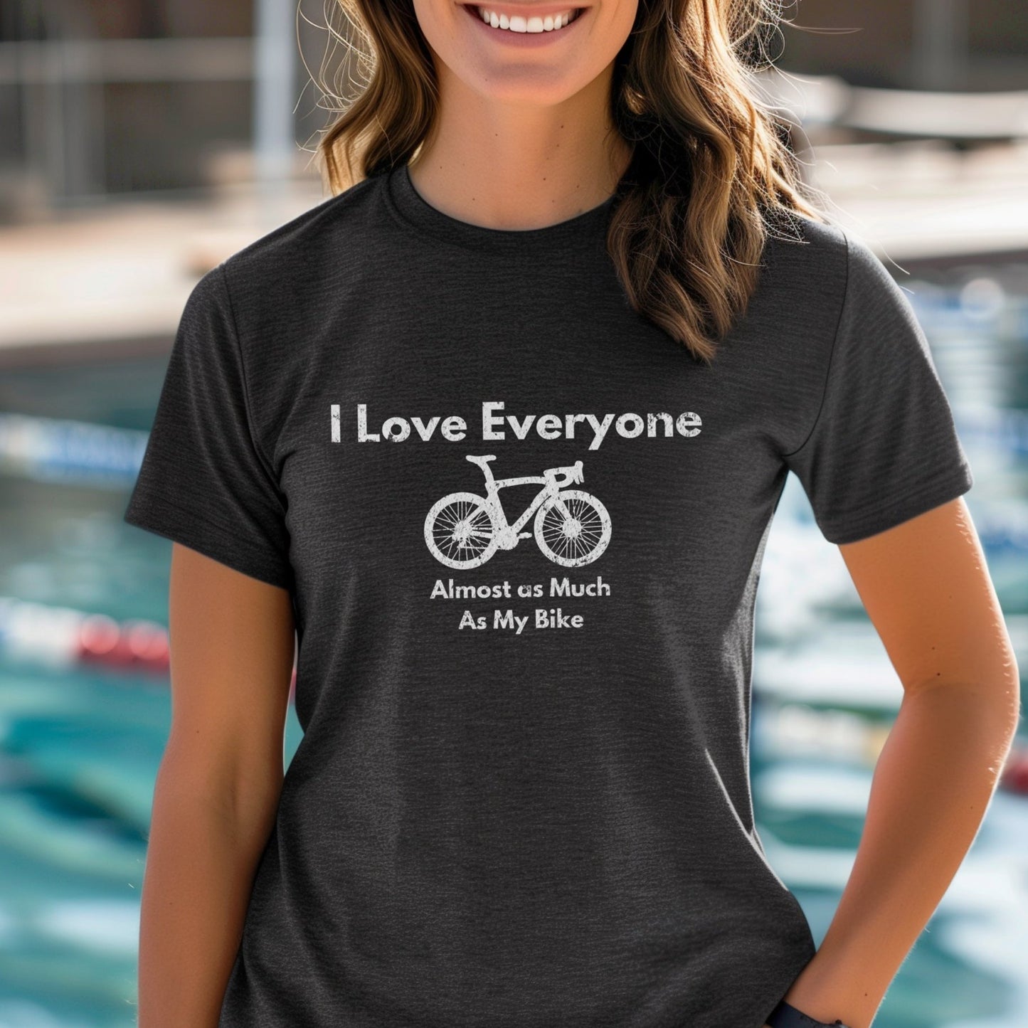 Almost As Much As My Bike - Tee