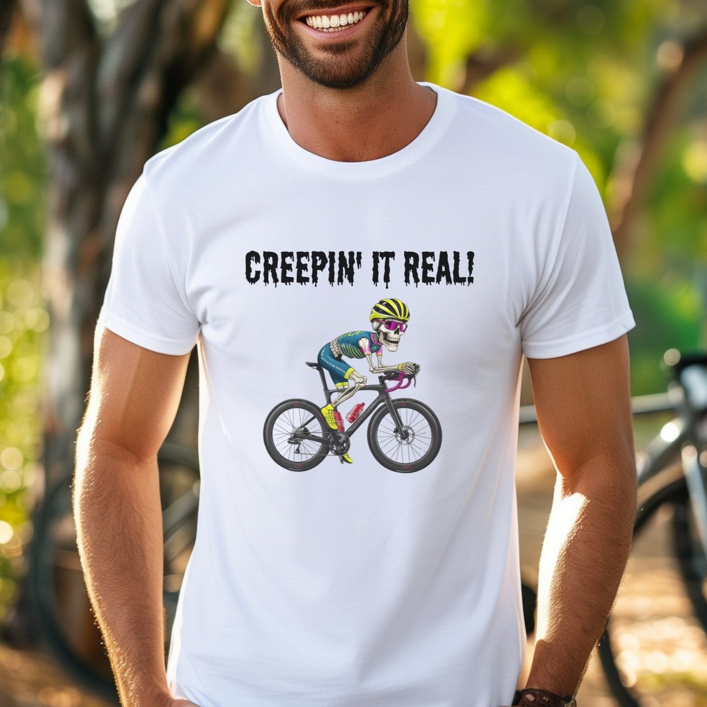 Creepin' it Real - Biker Tee