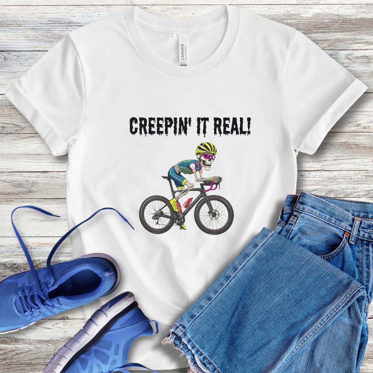 Creepin' it Real - Biker Tee