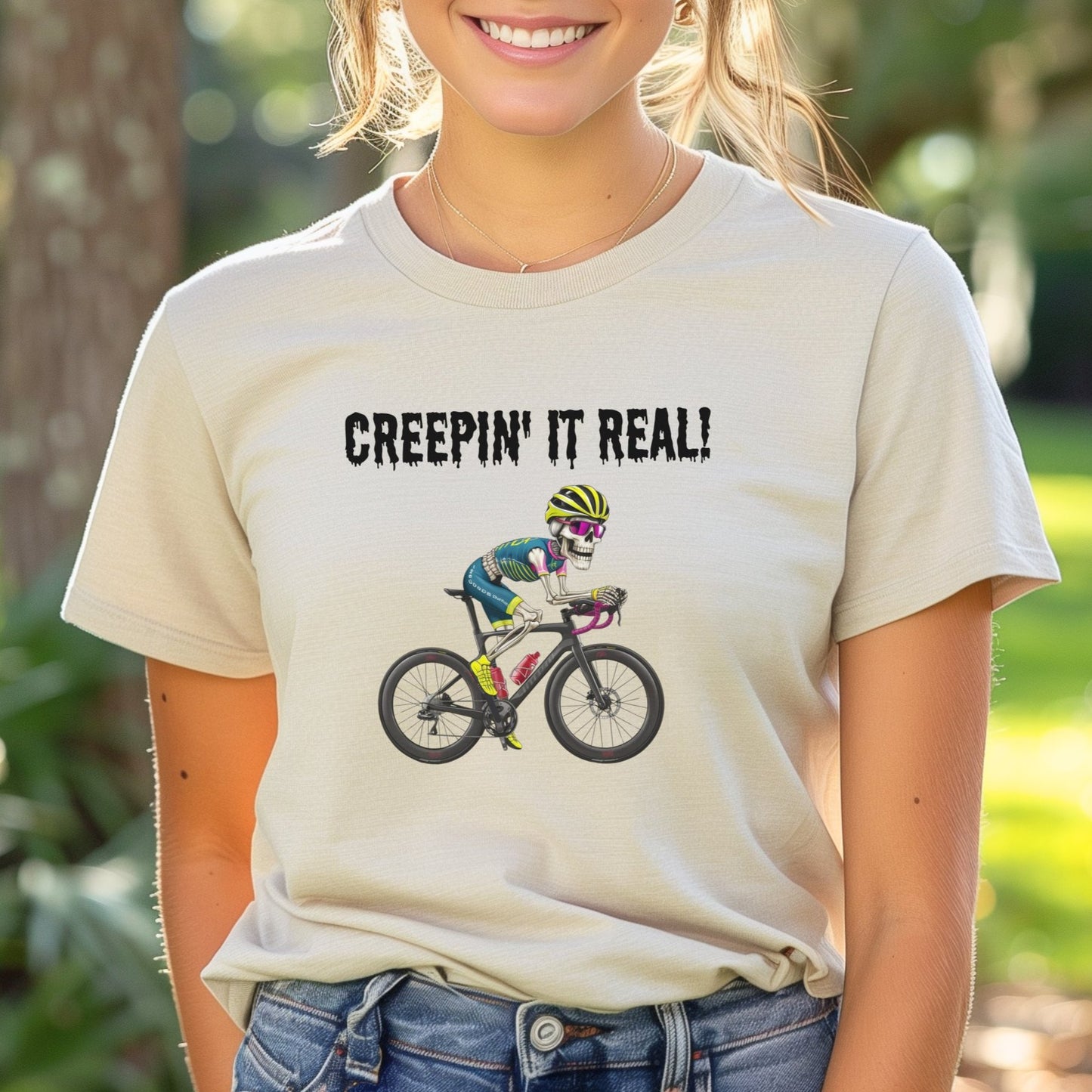Creepin' it Real - Biker Tee