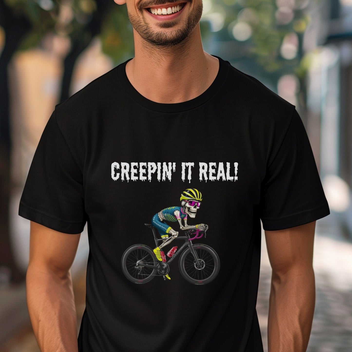 Creepin' it Real - Biker Tee