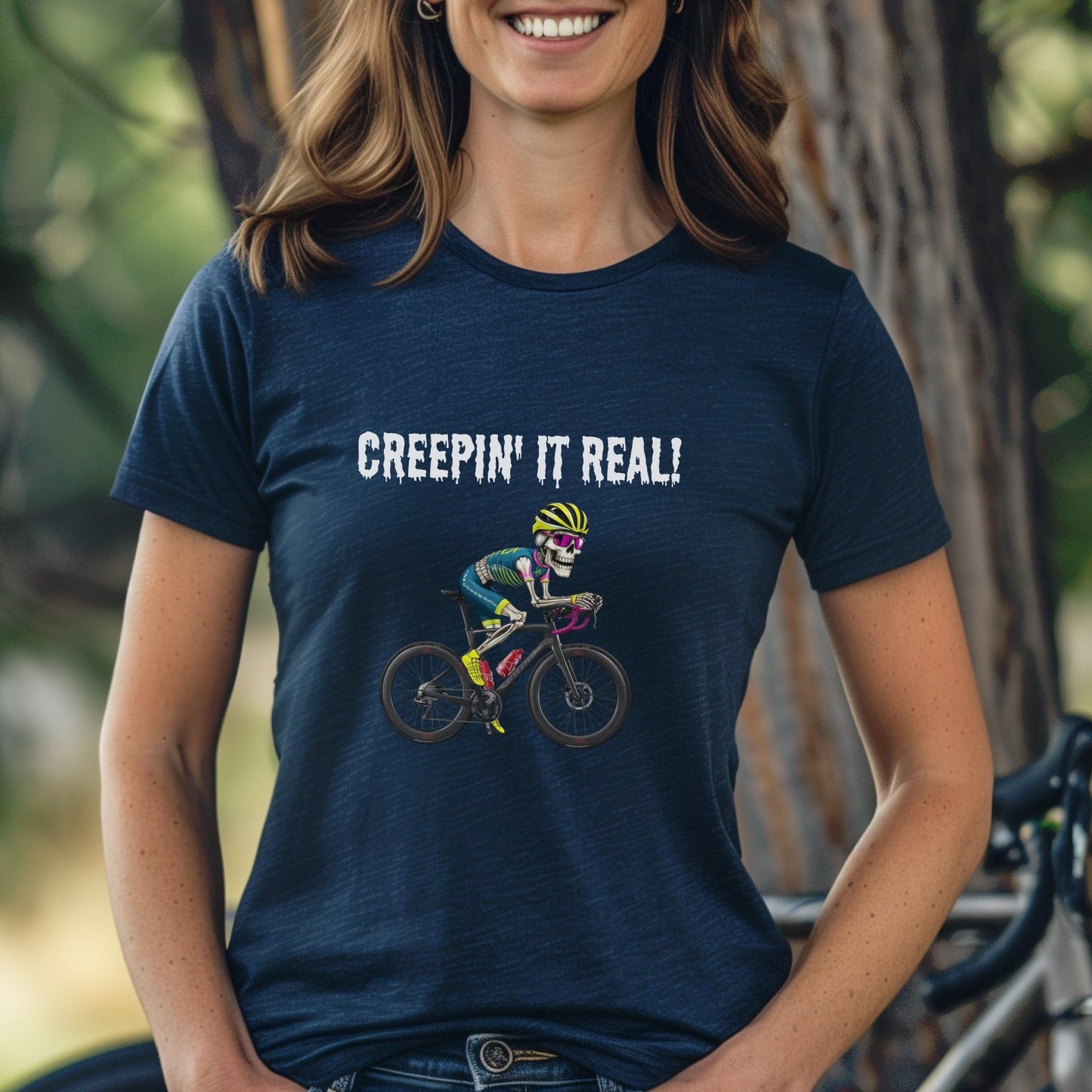 Creepin' it Real - Biker Tee