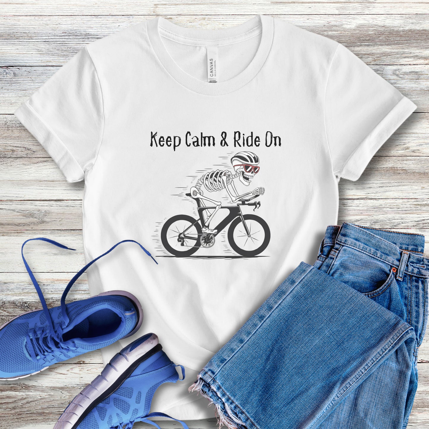 Keep Calm & Ride On Tee