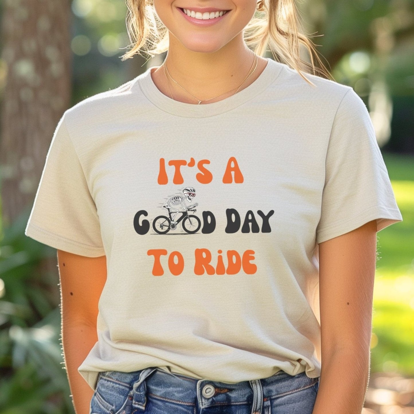 Skeleton Good Day to Ride - Tee