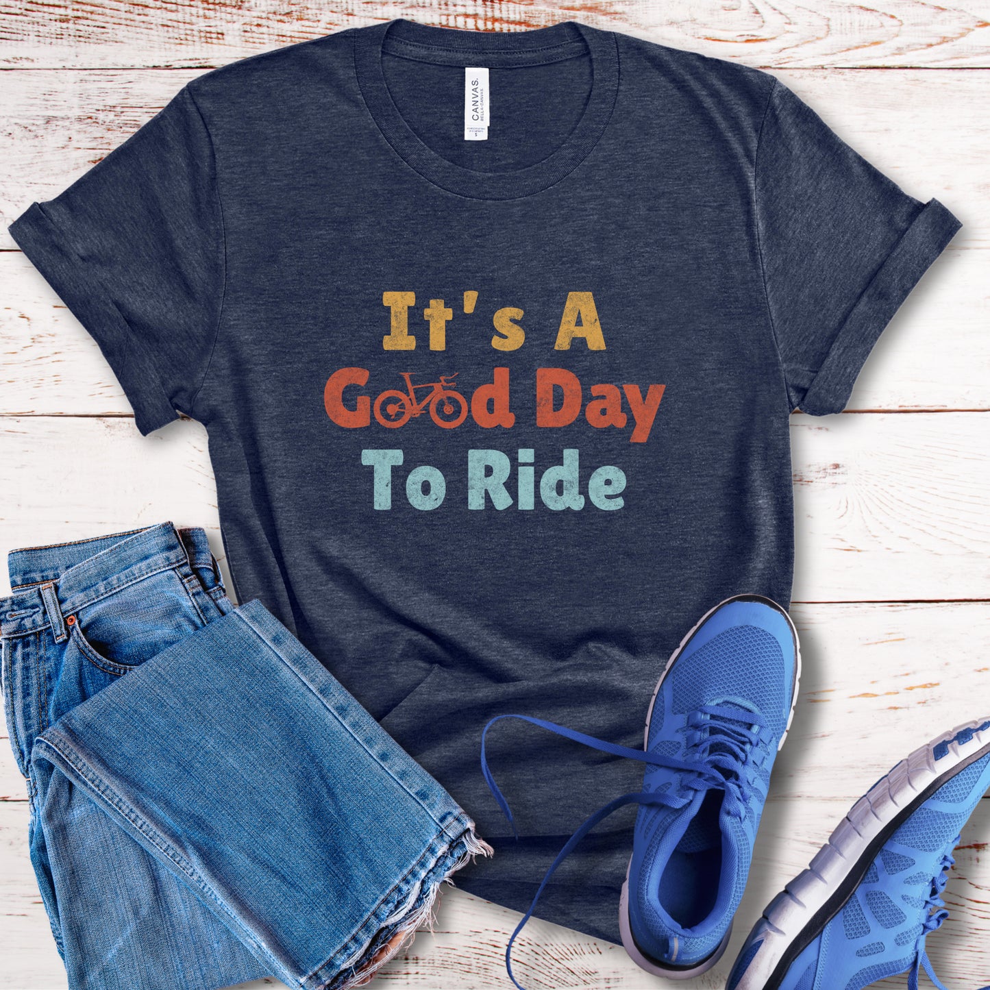 Good Day To Ride - Distressed Tee