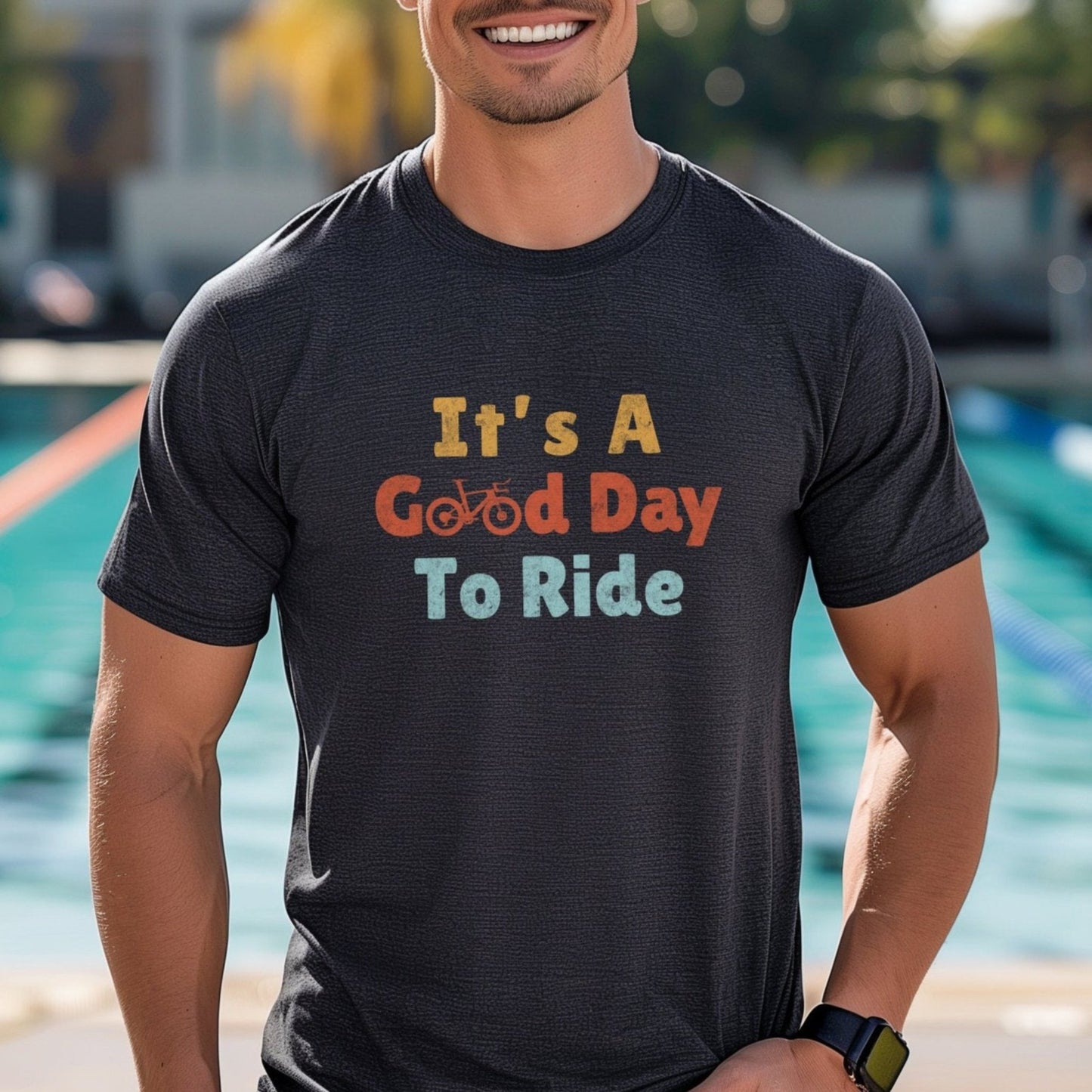 Good Day To Ride - Distressed Tee