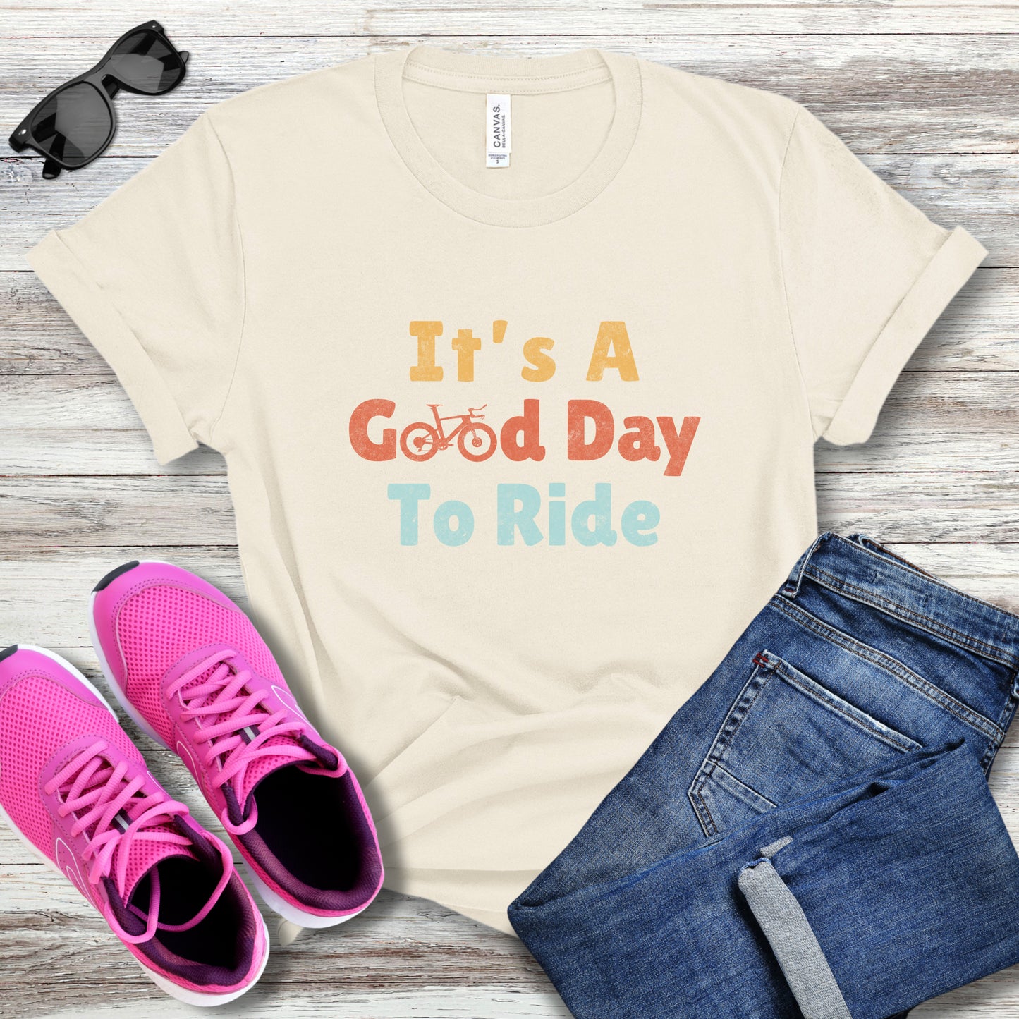 Good Day To Ride - Distressed Tee