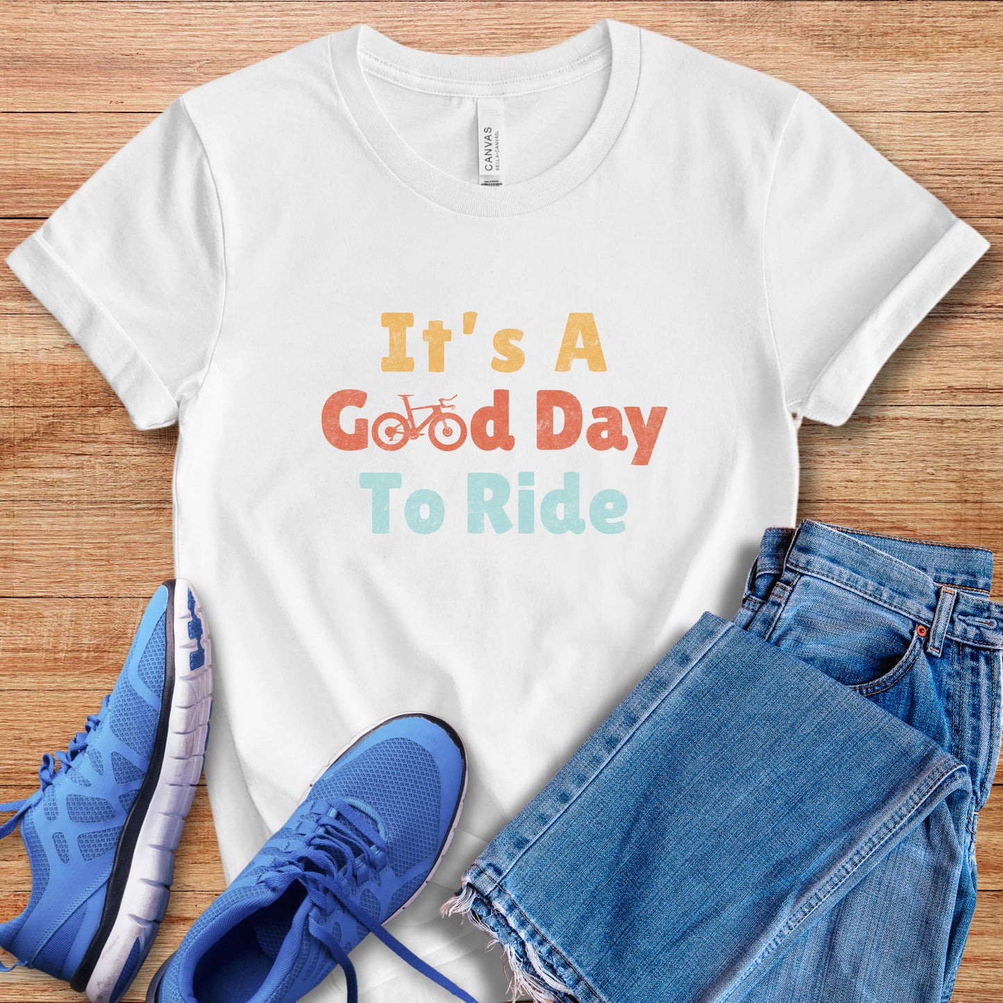 Good Day To Ride - Distressed Tee