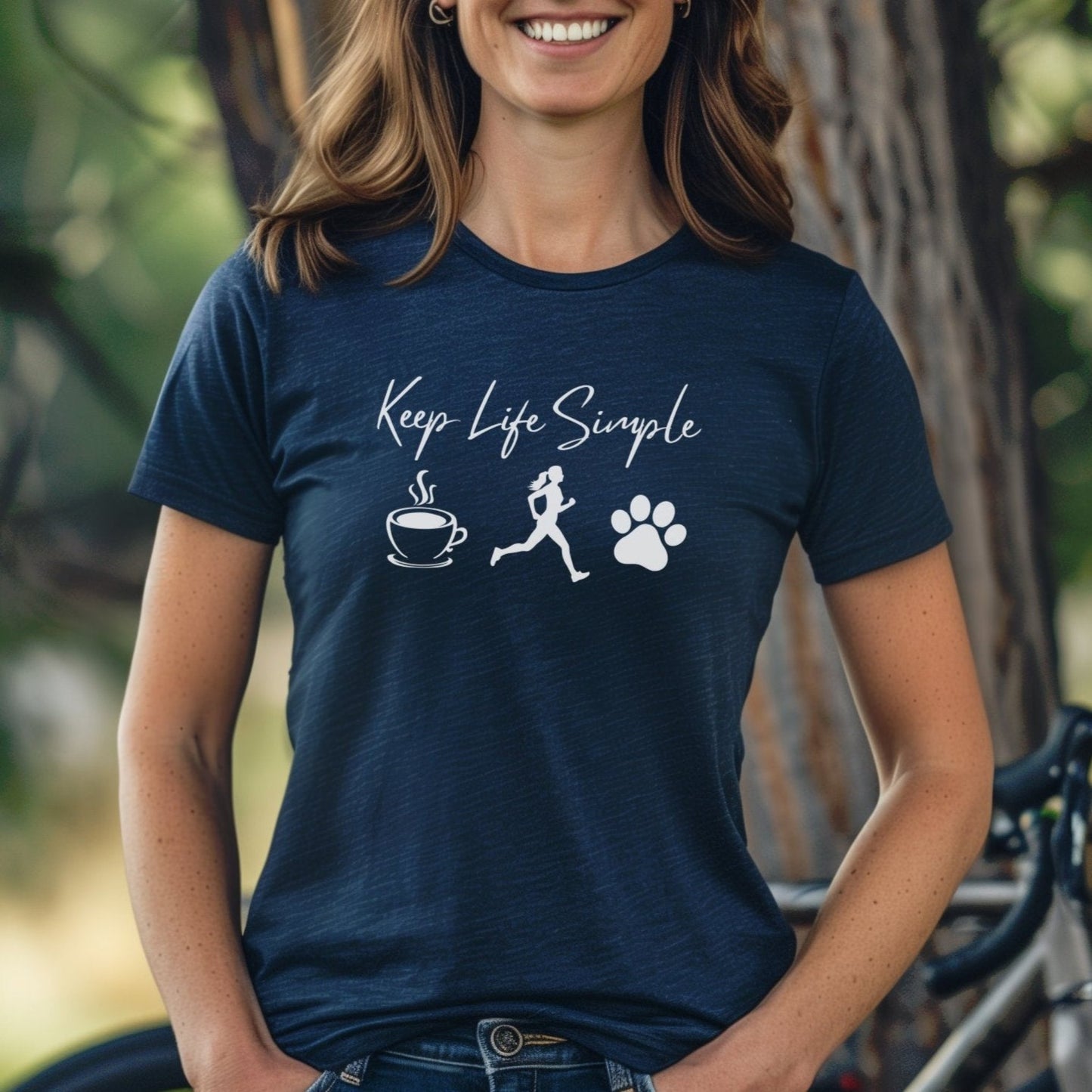 Keep Life Simple w/1 Paw Tee