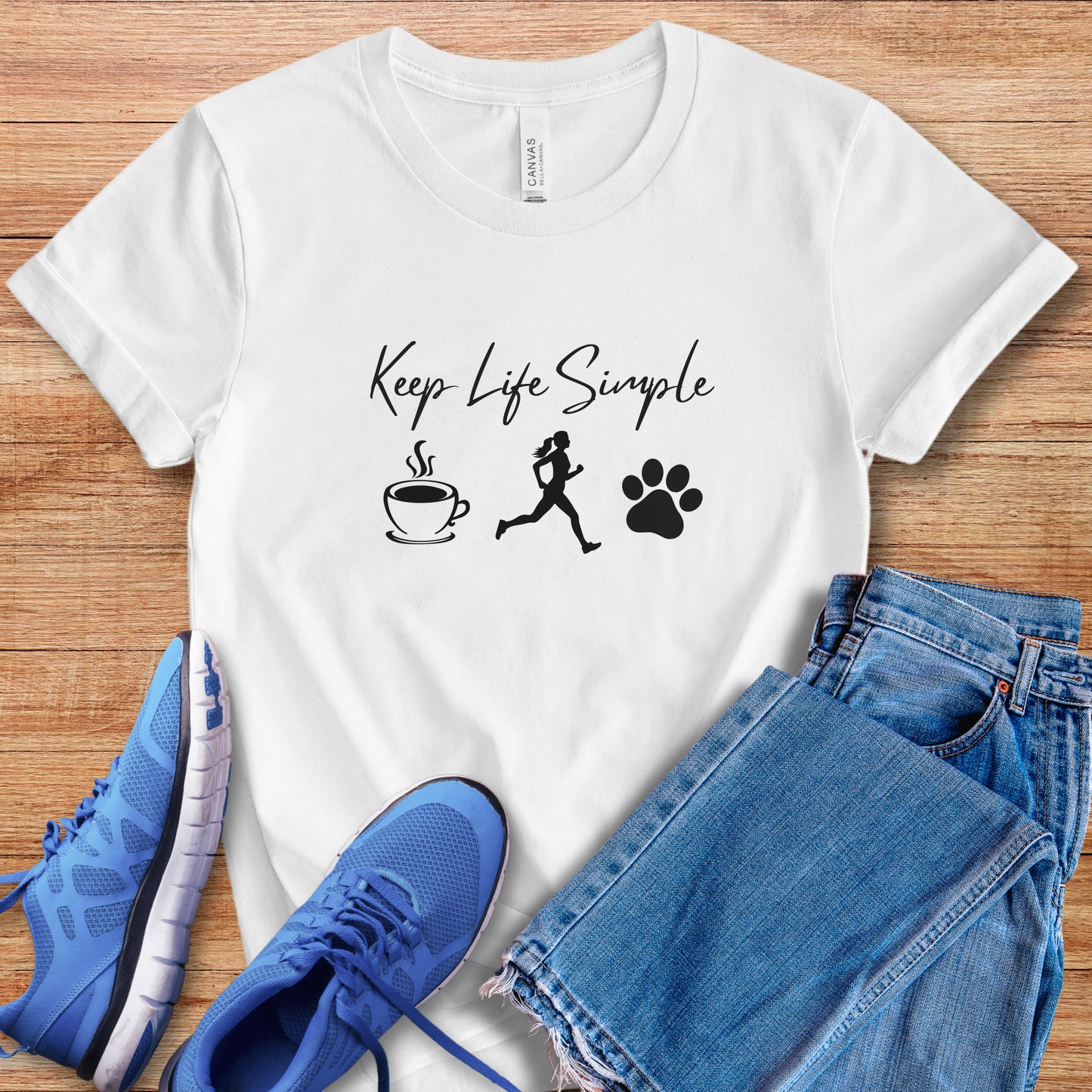 Keep Life Simple w/1 Paw Tee