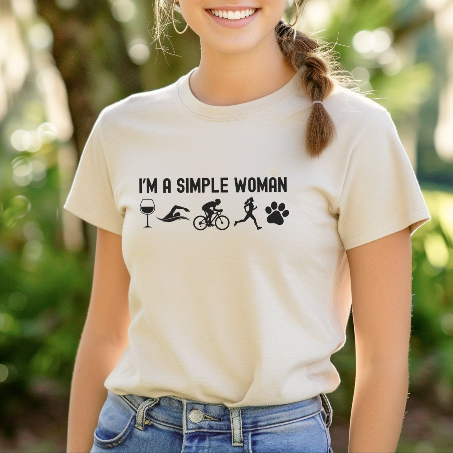 Simple Woman, TRI, Paw & Wine - Small - Natural