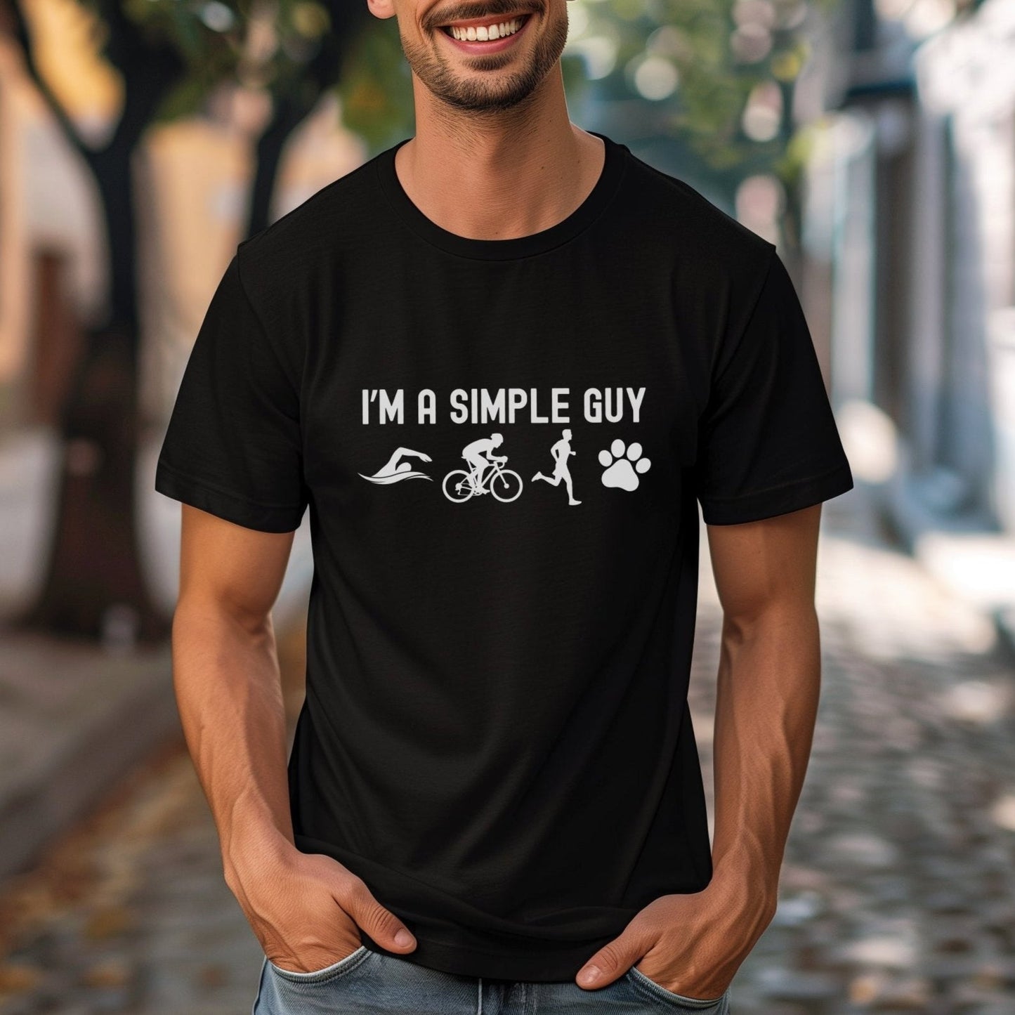 Simple Guy Paw 2 Tee