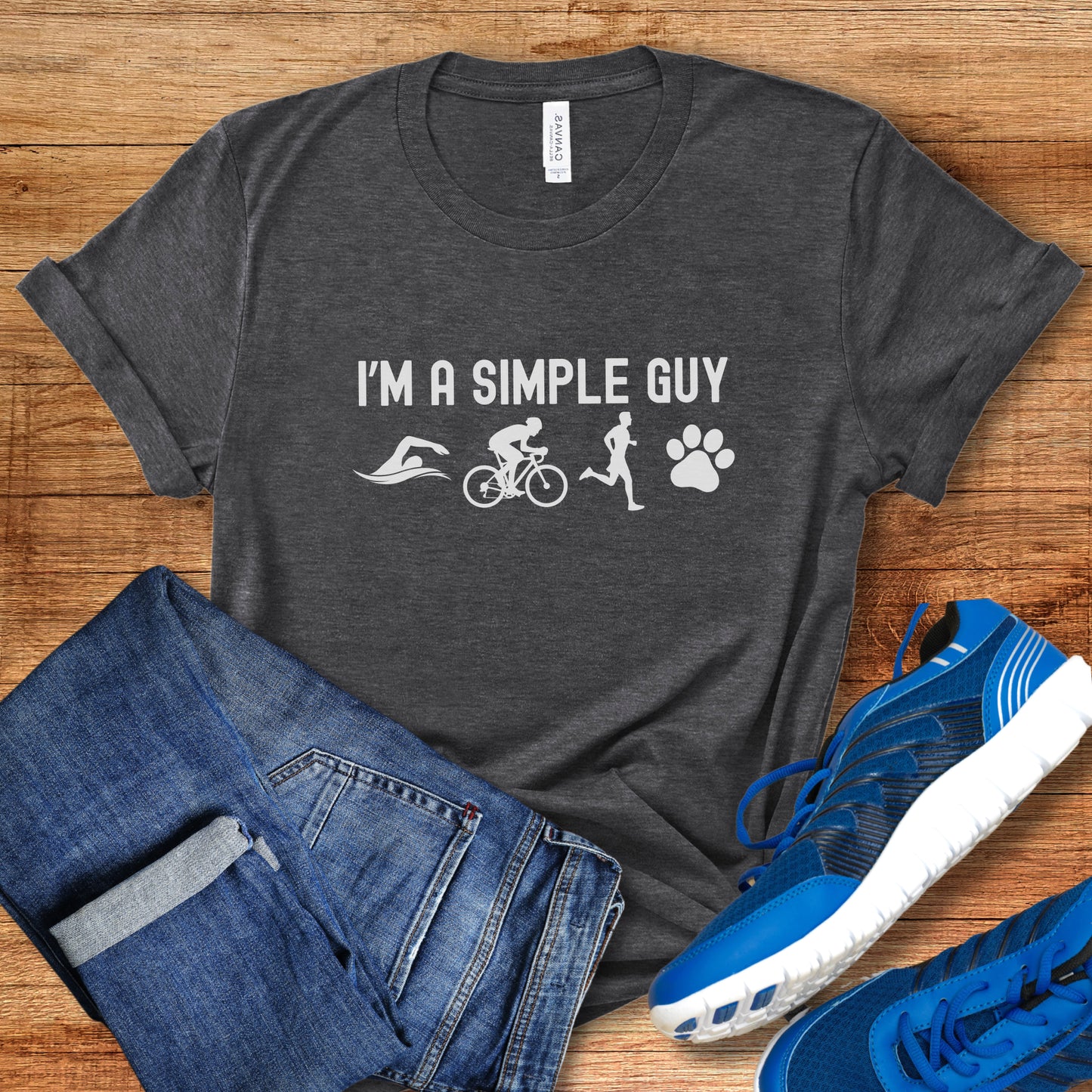 Simple Guy Paw 2 Tee