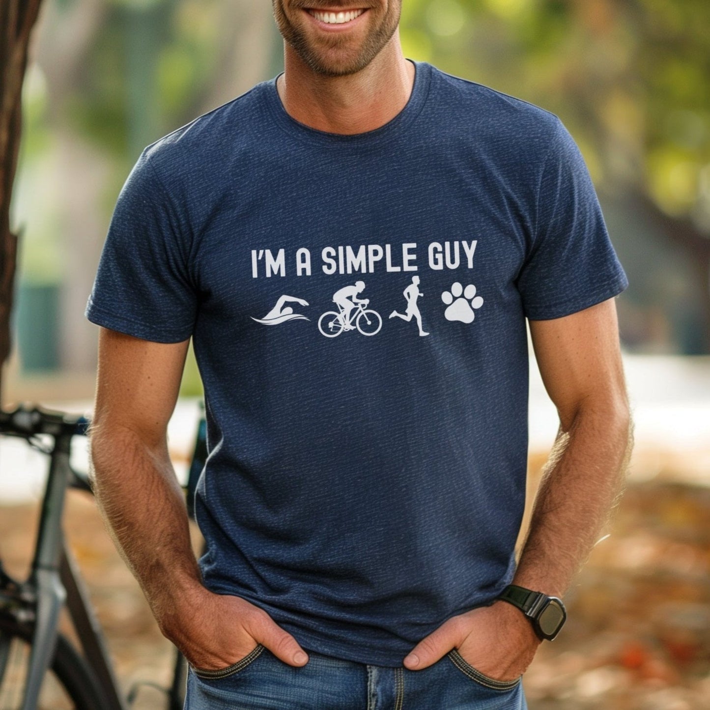 Simple Guy Paw 2 Tee