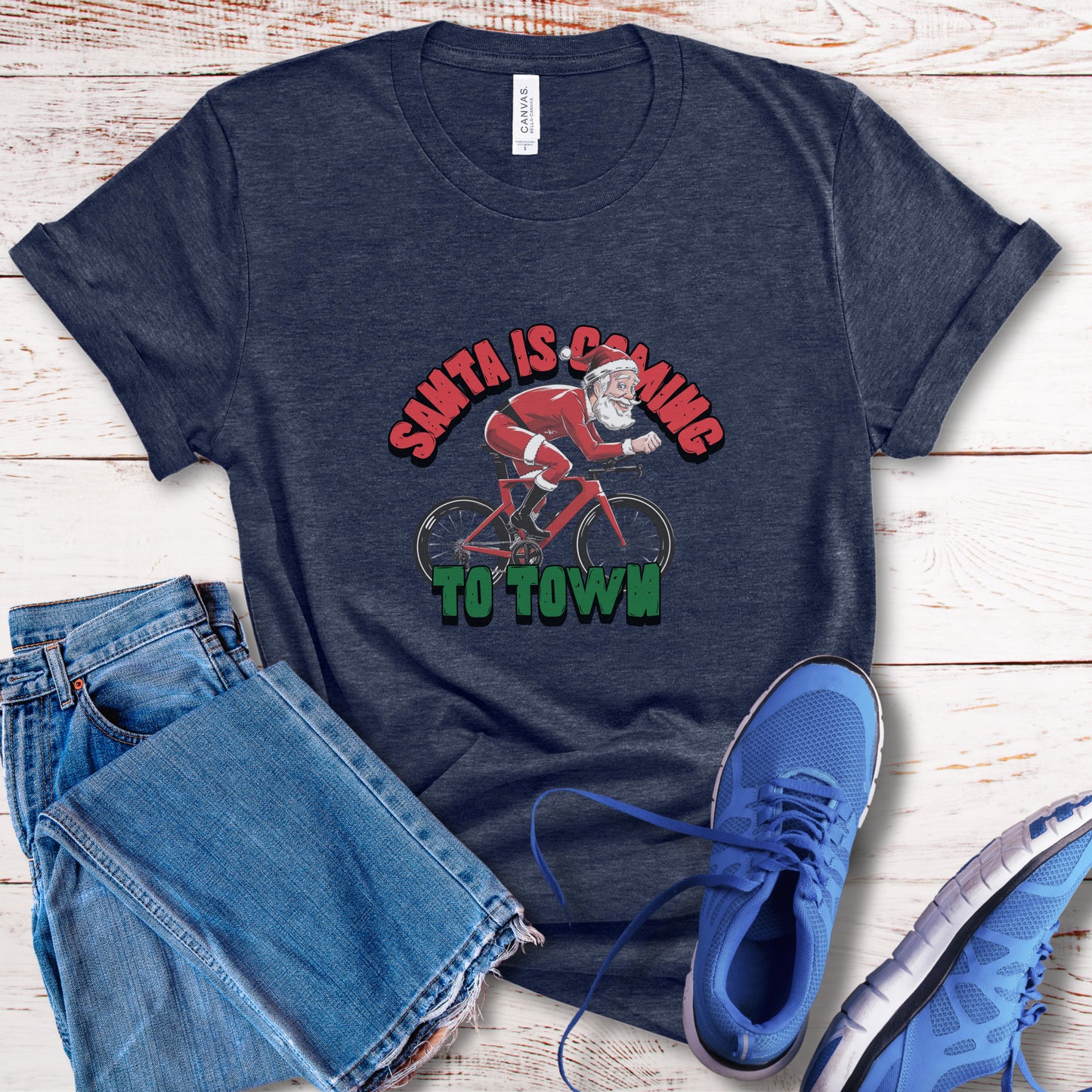 Santa Is Coming Tee