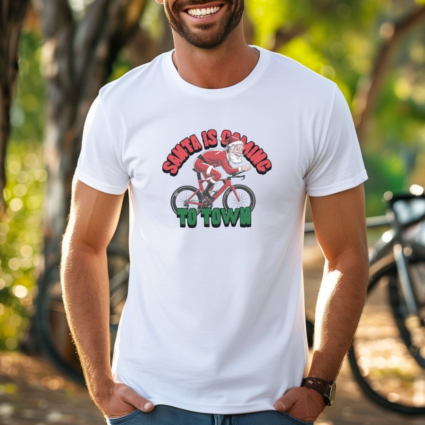 Santa Is Coming Tee