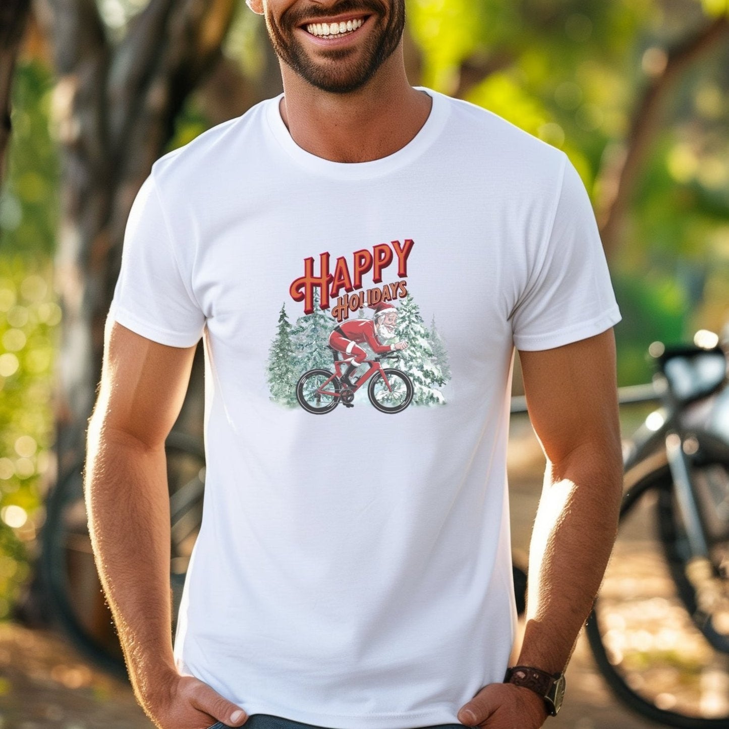 Happy Holidays Santa Tee