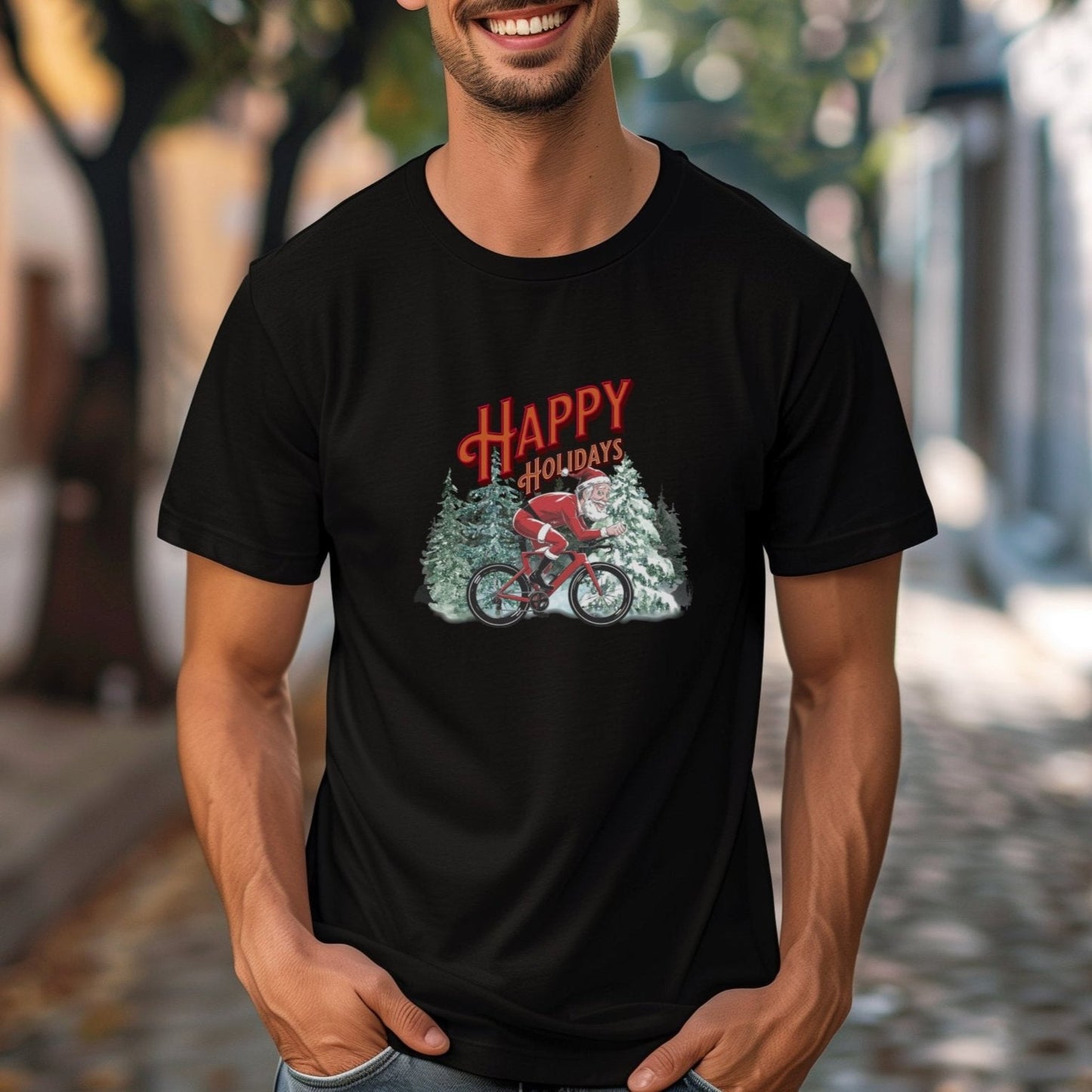 Happy Holidays Santa Tee